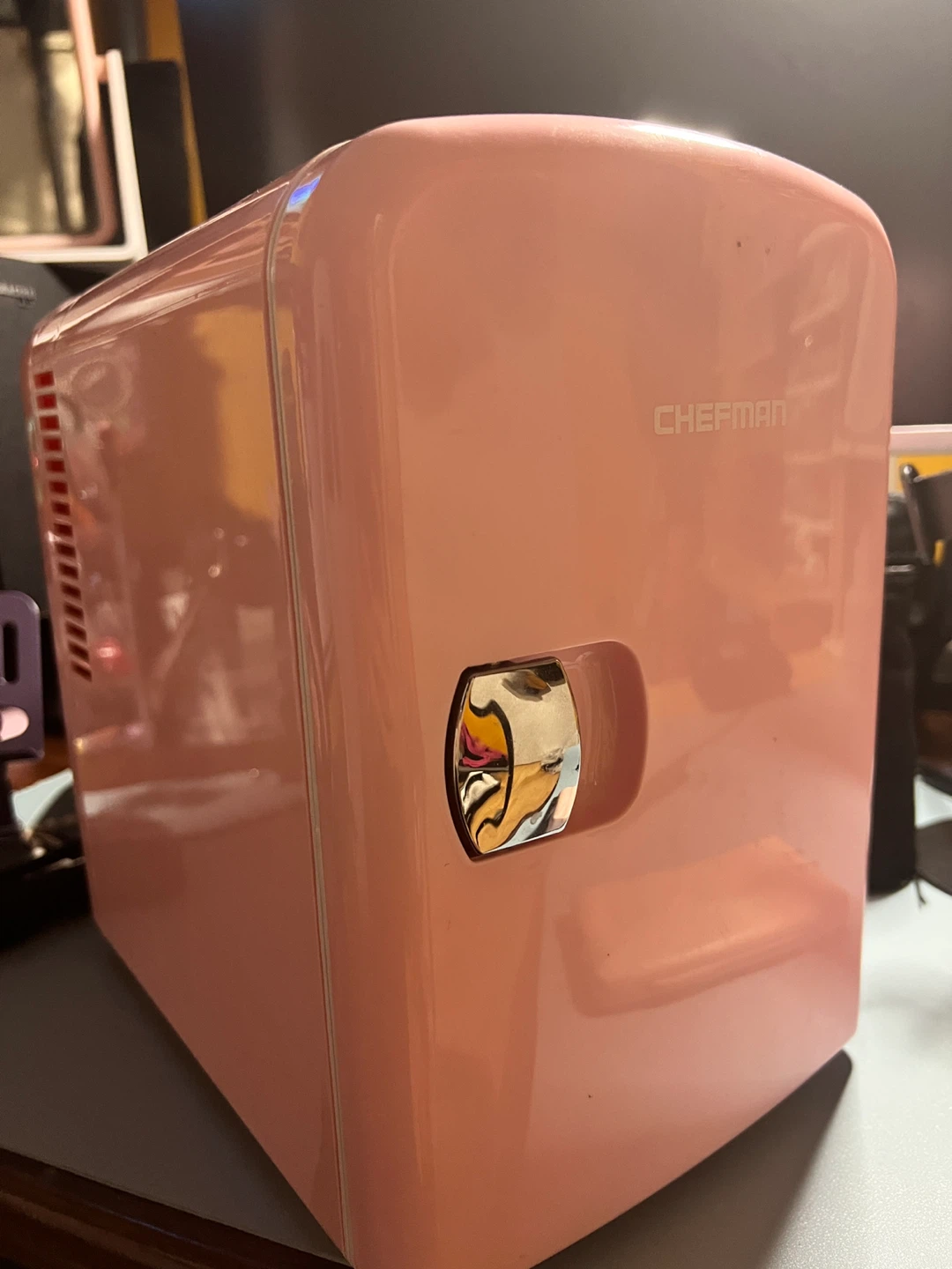 Chefman Portable Personal Fridge - Pink