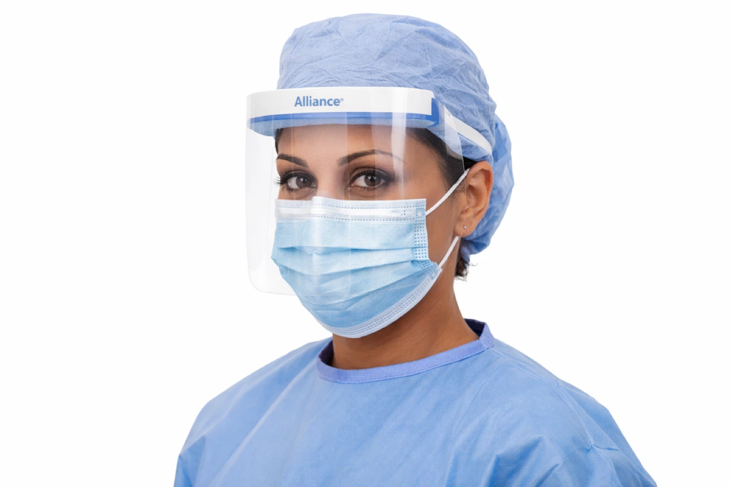 Alliance Procedure Masks with Face Shield, 50 count - photo 2