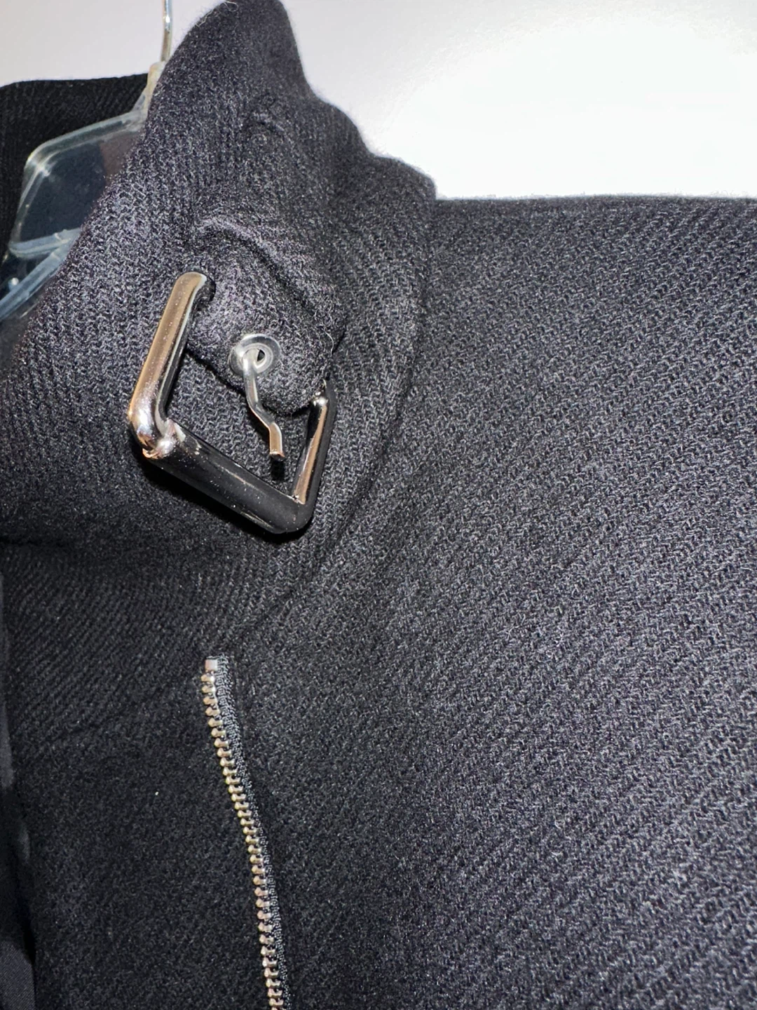 Zara Long Black Coat - photo 4