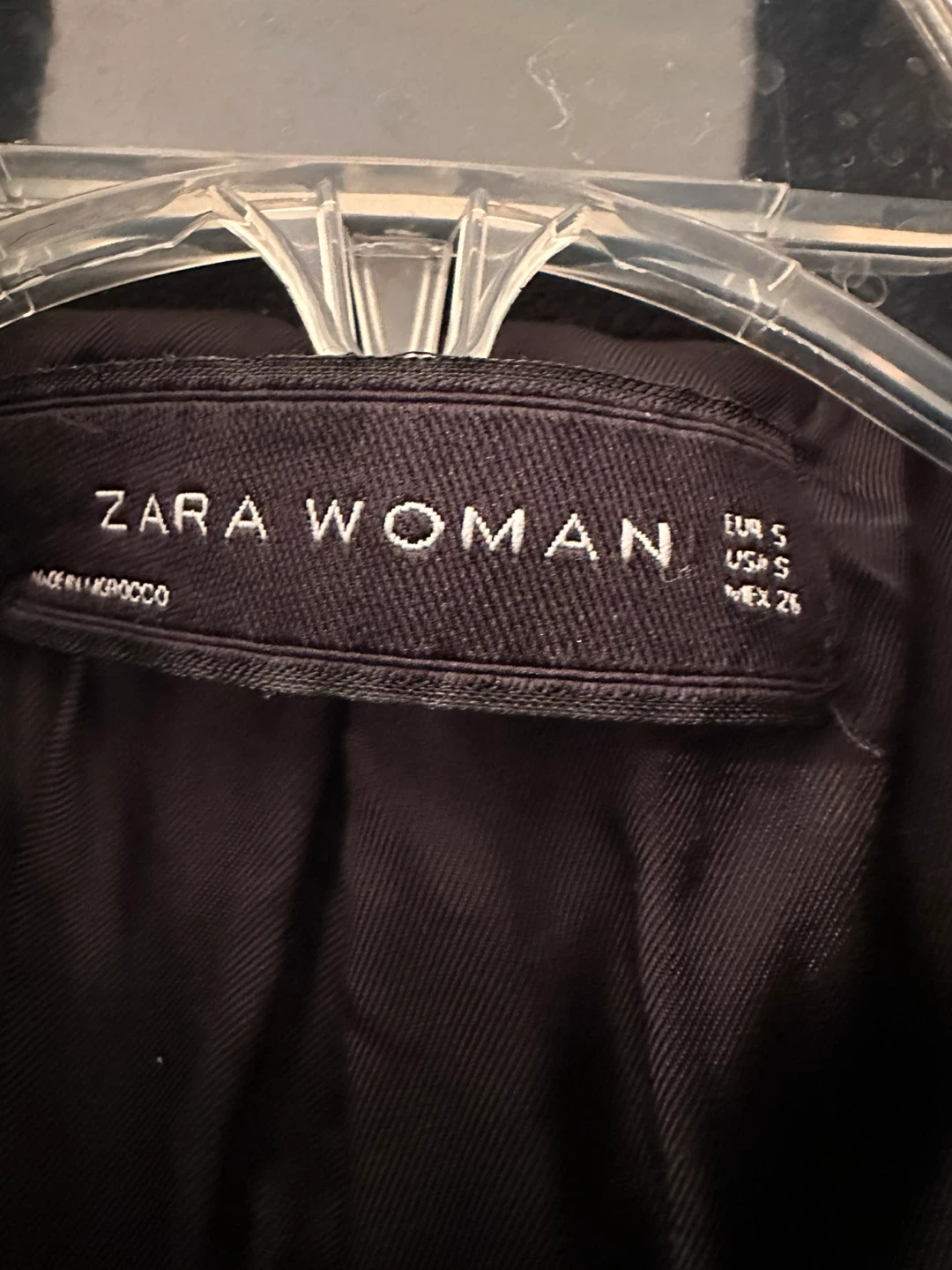 Zara Long Black Coat - photo 5