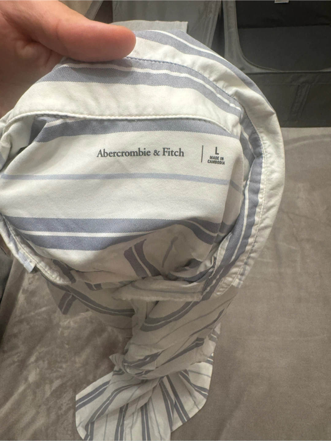 Abercrombie & Fitch Striped Shirt - Size L - photo 3