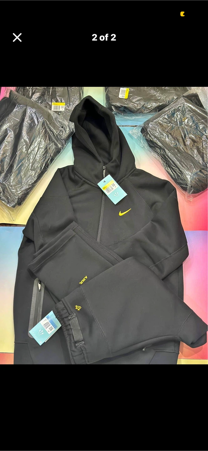 New Nike nocta Travis Scott Black Tracksuit - photo 2