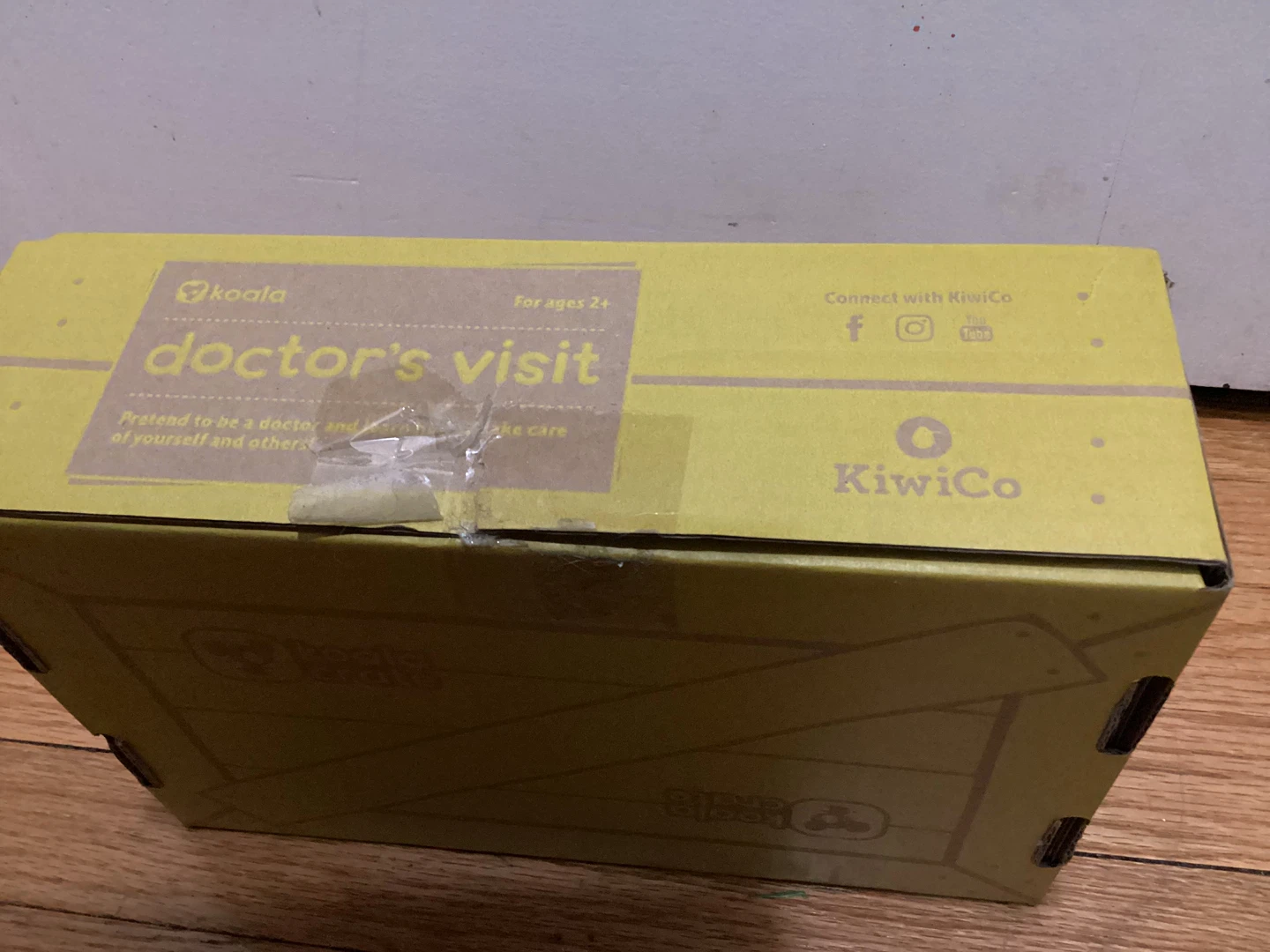 Opened Unused KiwiCo Koala Doctor's Visit Pretend Play Kit