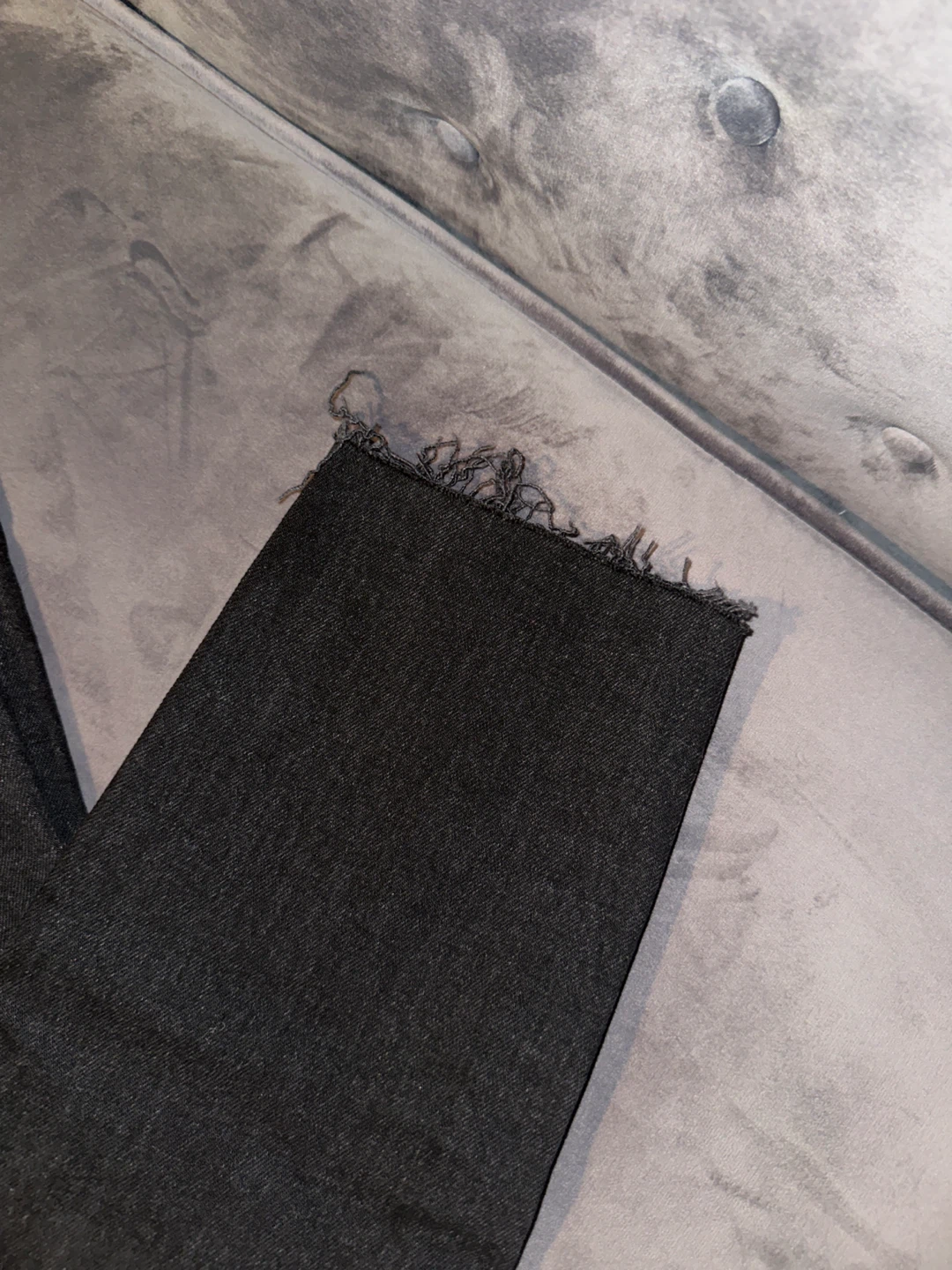 Zara Black Denim Jeans - photo 2