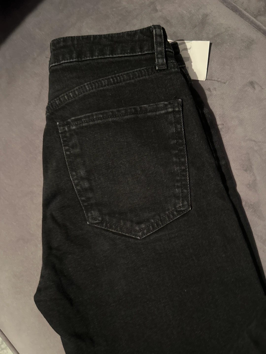 Zara Black Denim Jeans - photo 3