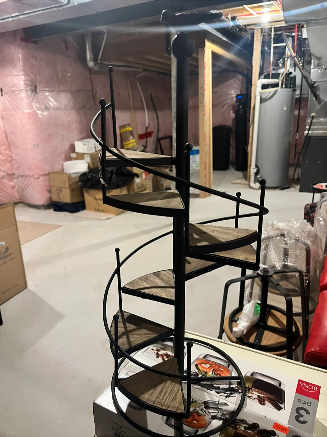Spiral Plant Stand - 22" Tall