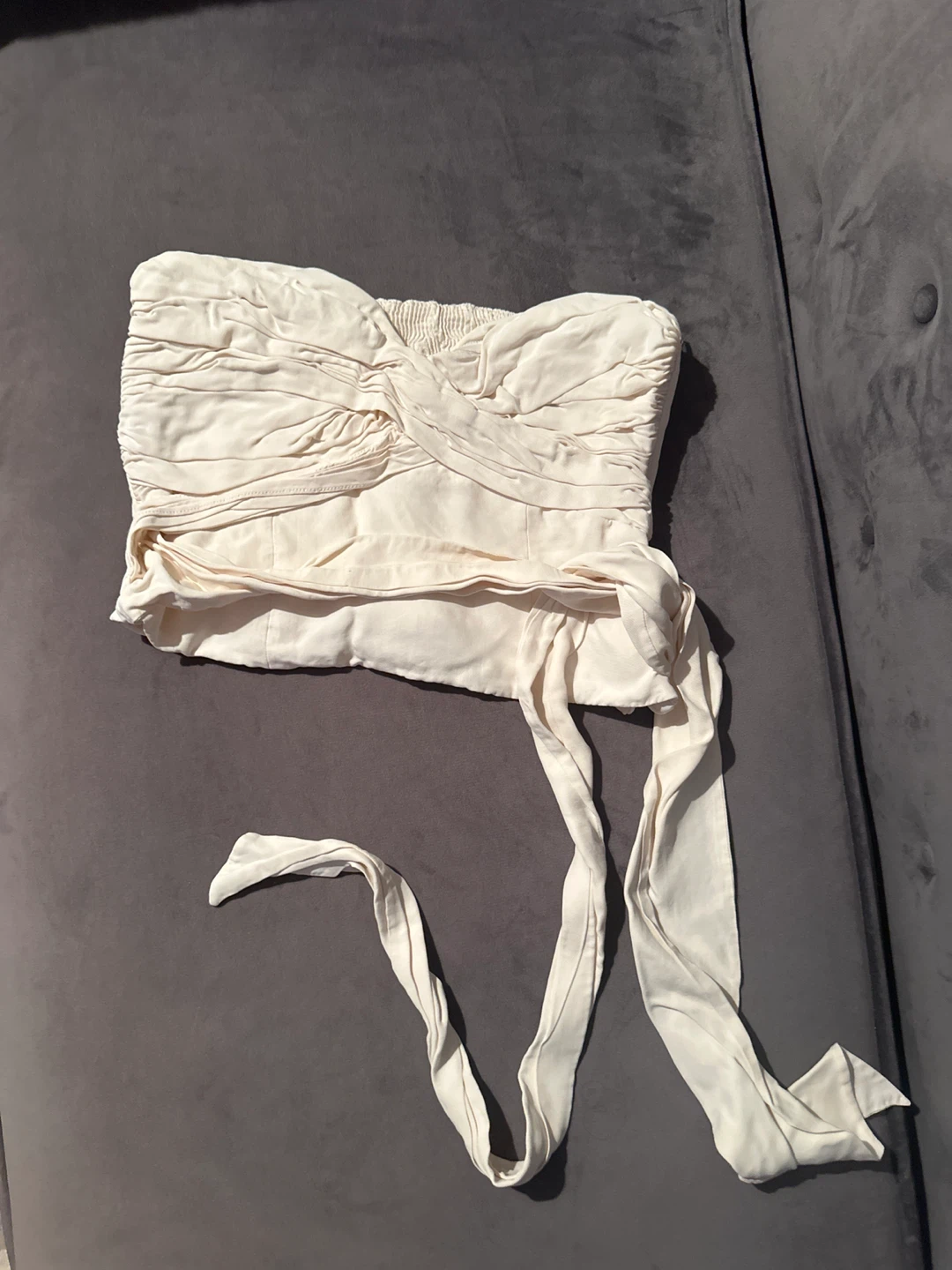 Zara Cream Corset Top