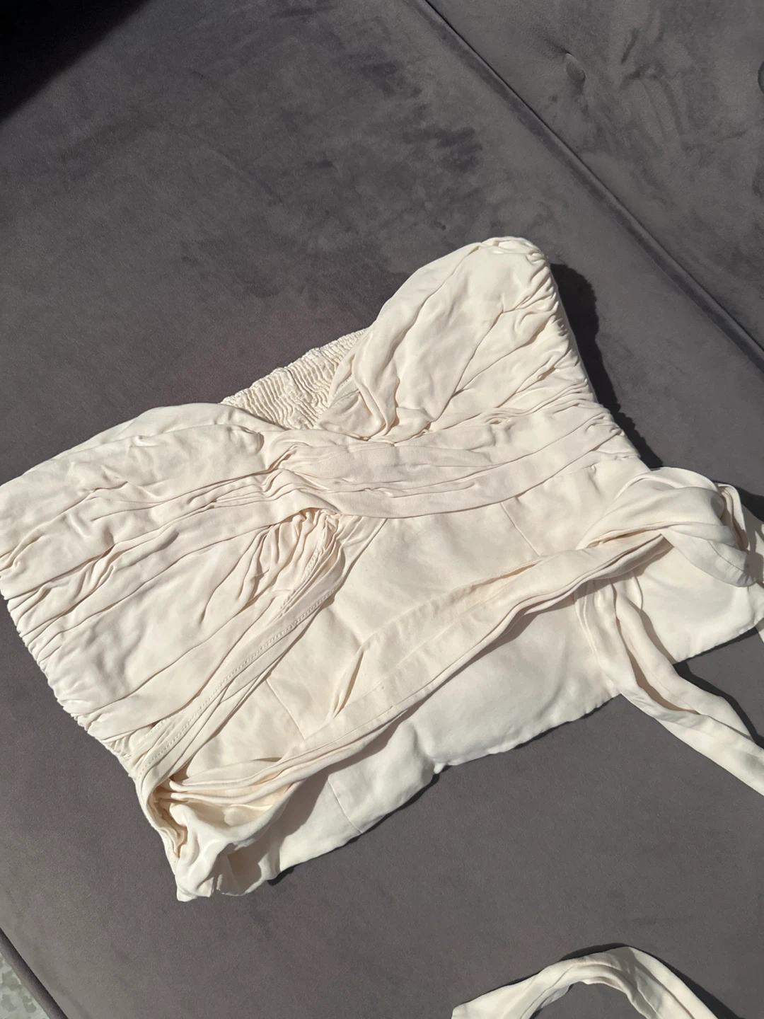Zara Cream Corset Top - photo 2