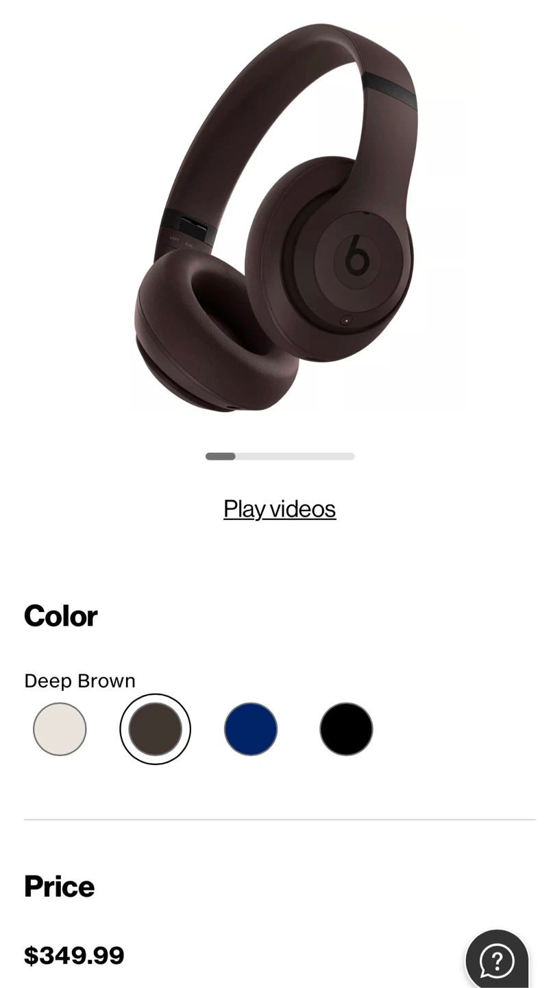 Beats Studio pro Wireless Headphones - Deep Brown - photo 4