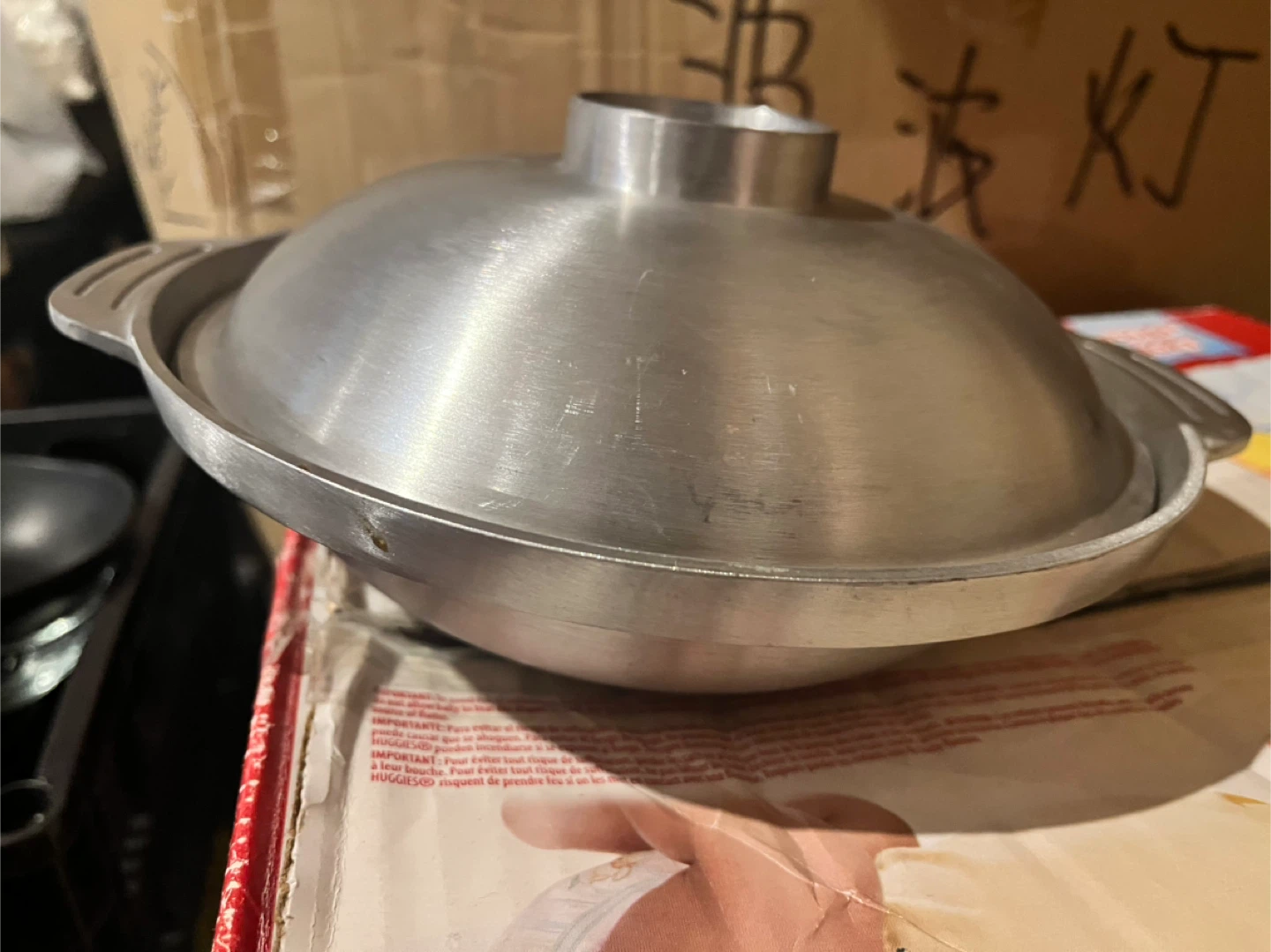 22CM Die-Cast Aluminum Pot with Lid