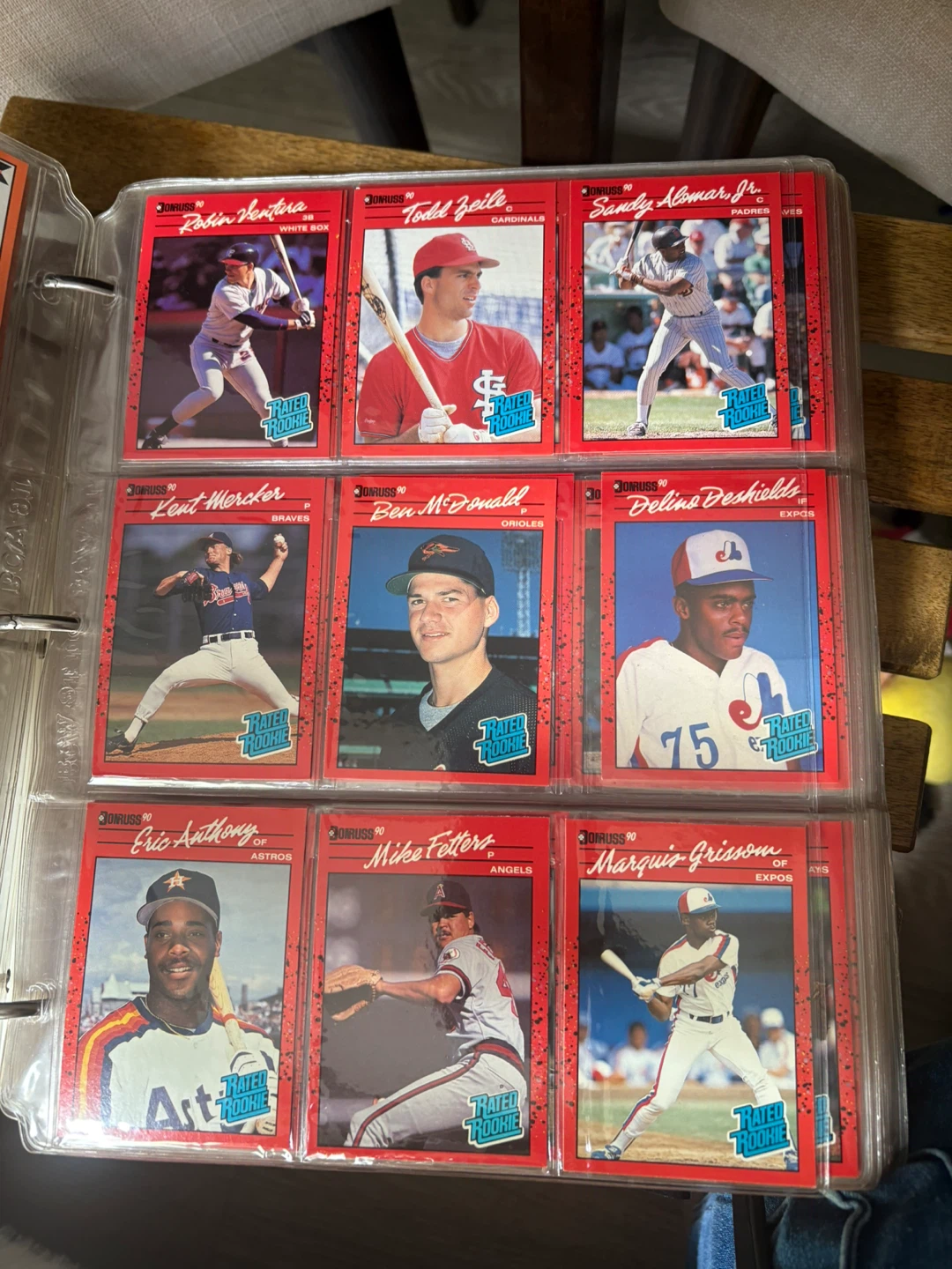 Donruss Baseball Cards - 1990 Rated Rookies - photo 5