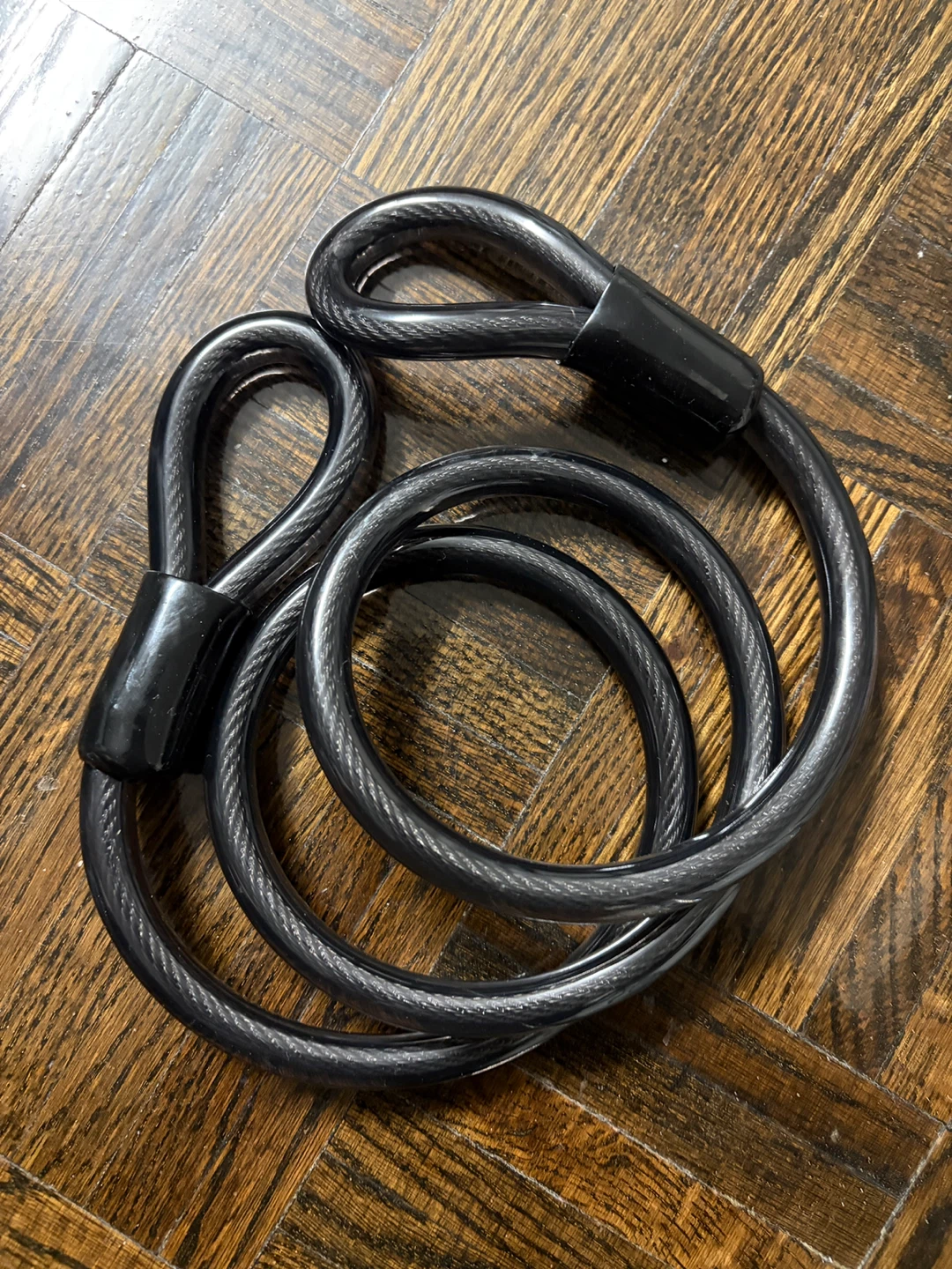 Black Cable Bike Lock - photo 2