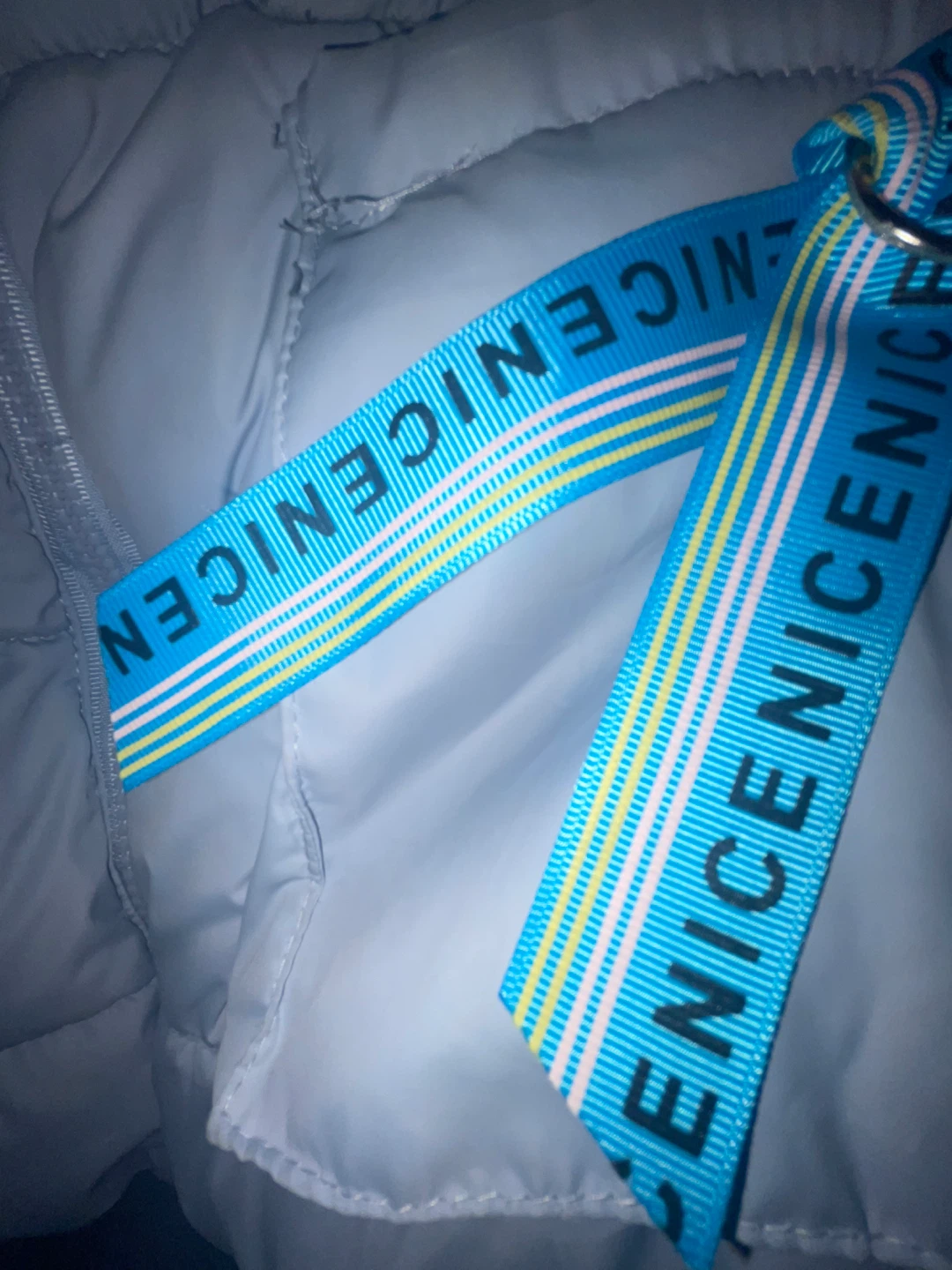 Stussy Puffer Vest - Light Blue - photo 2