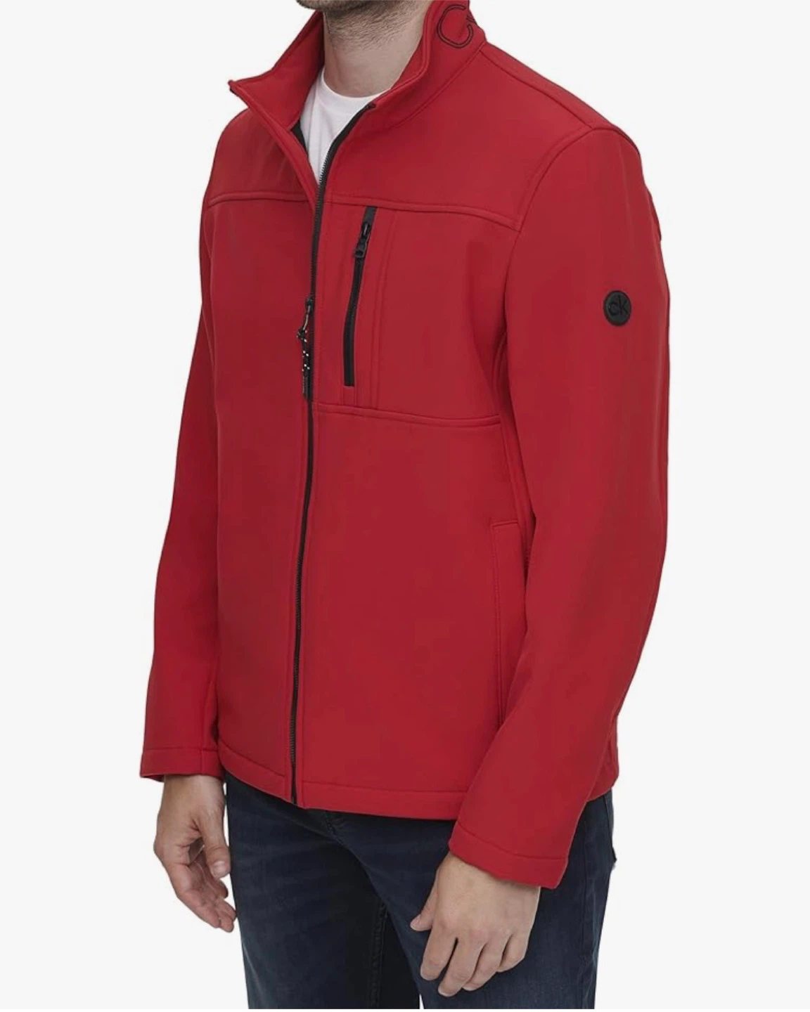 Calvin Klein Softshell Red Jacket (L) - photo 2
