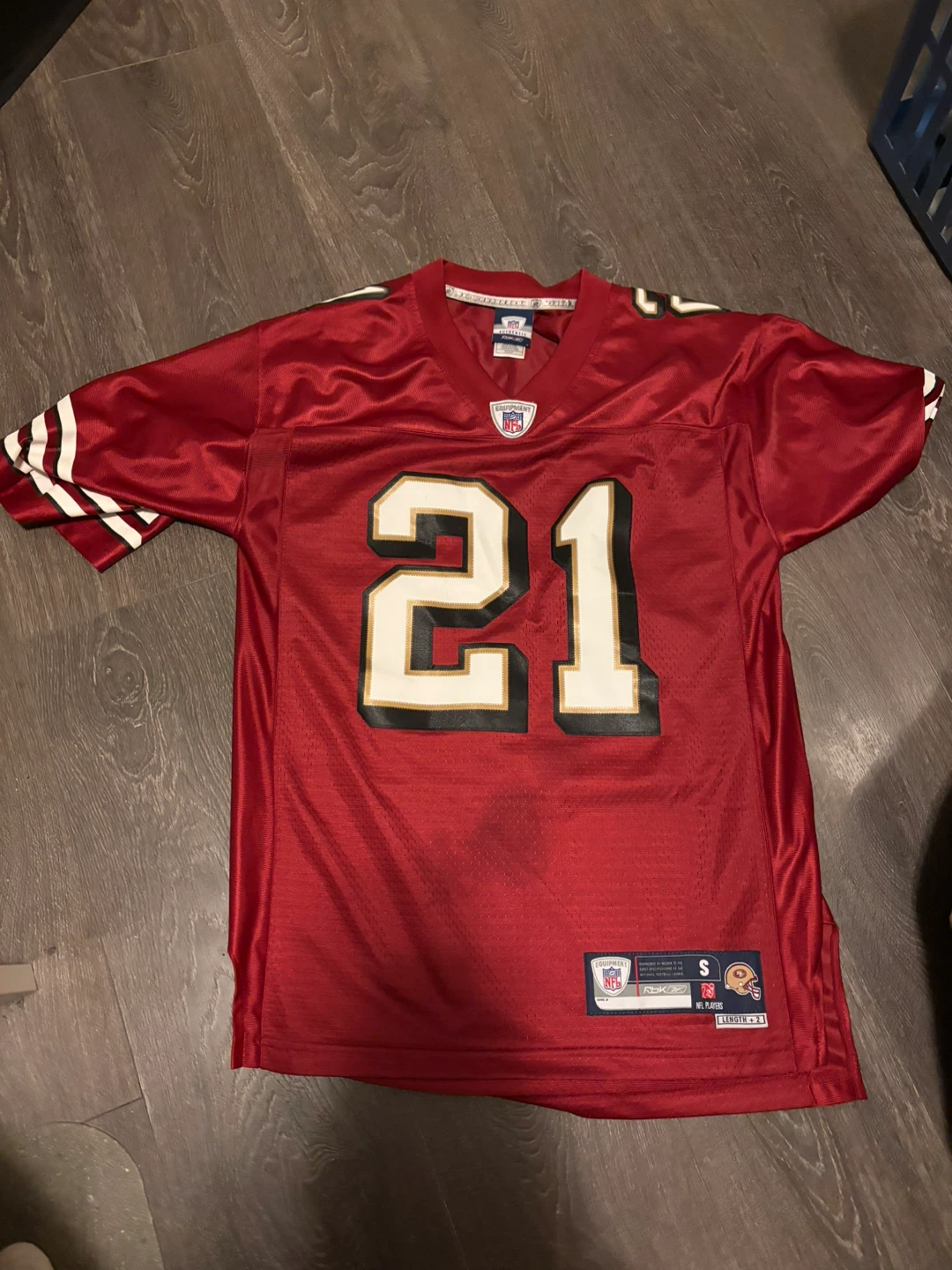 San Francisco 49ers #21 Frank Gore Jersey - Size S