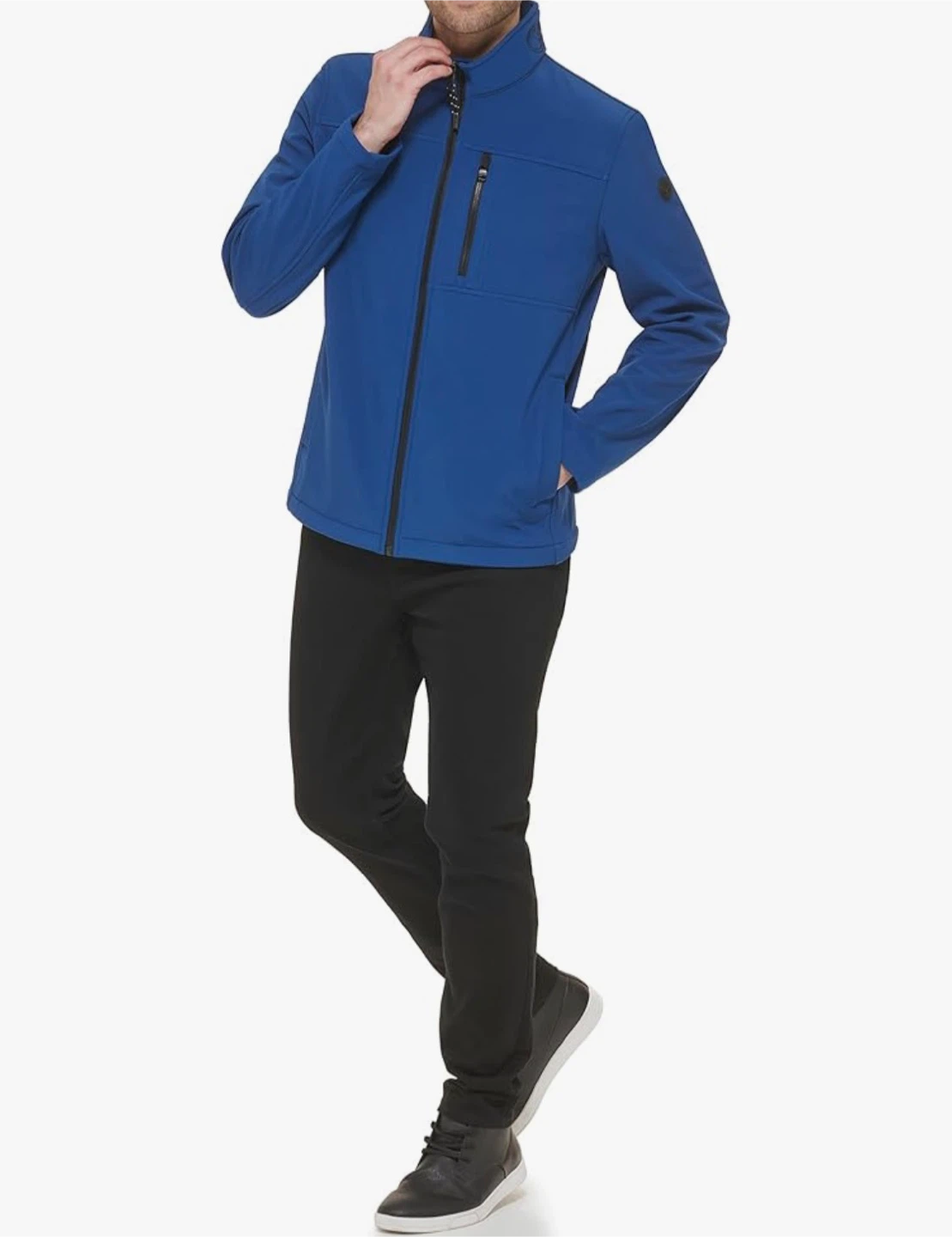 Calvin Klein Softshell Blue Jacket (M)