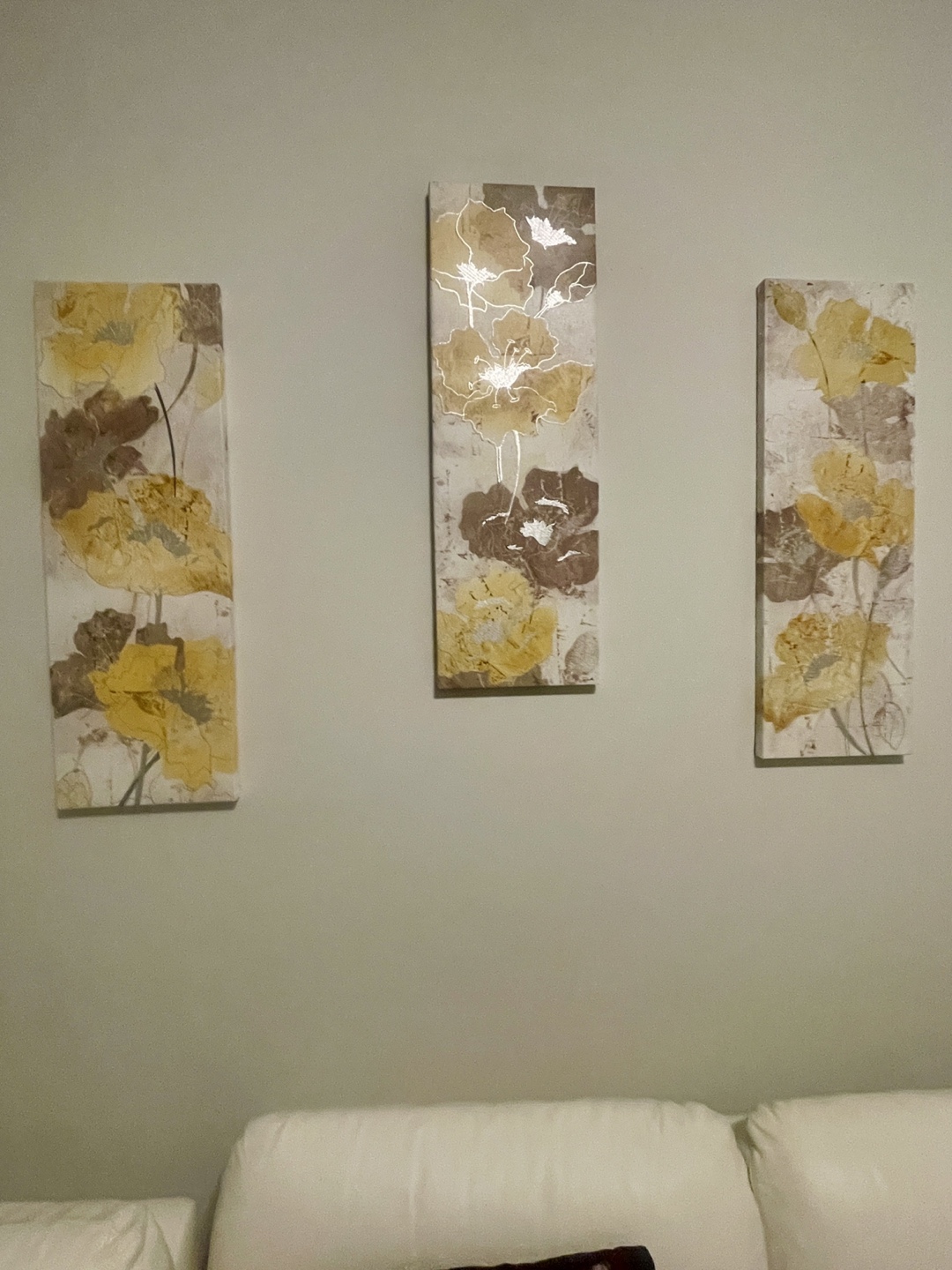 Floral Canvas Wall Art - Set of 3