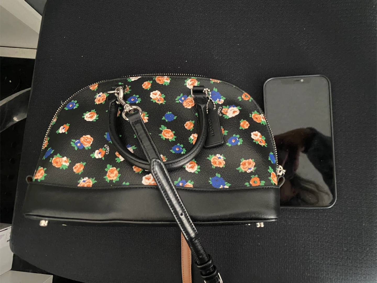 Coach Floral Dome Satchel - photo 2