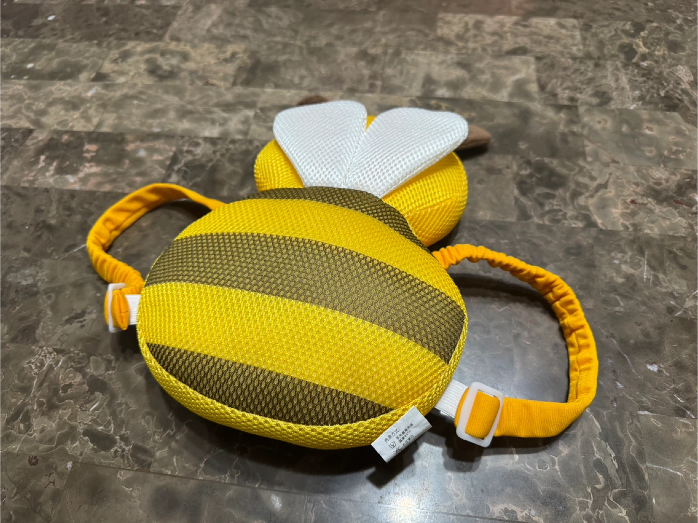 Baby Head Protector Backpack - Bee Design - photo 2