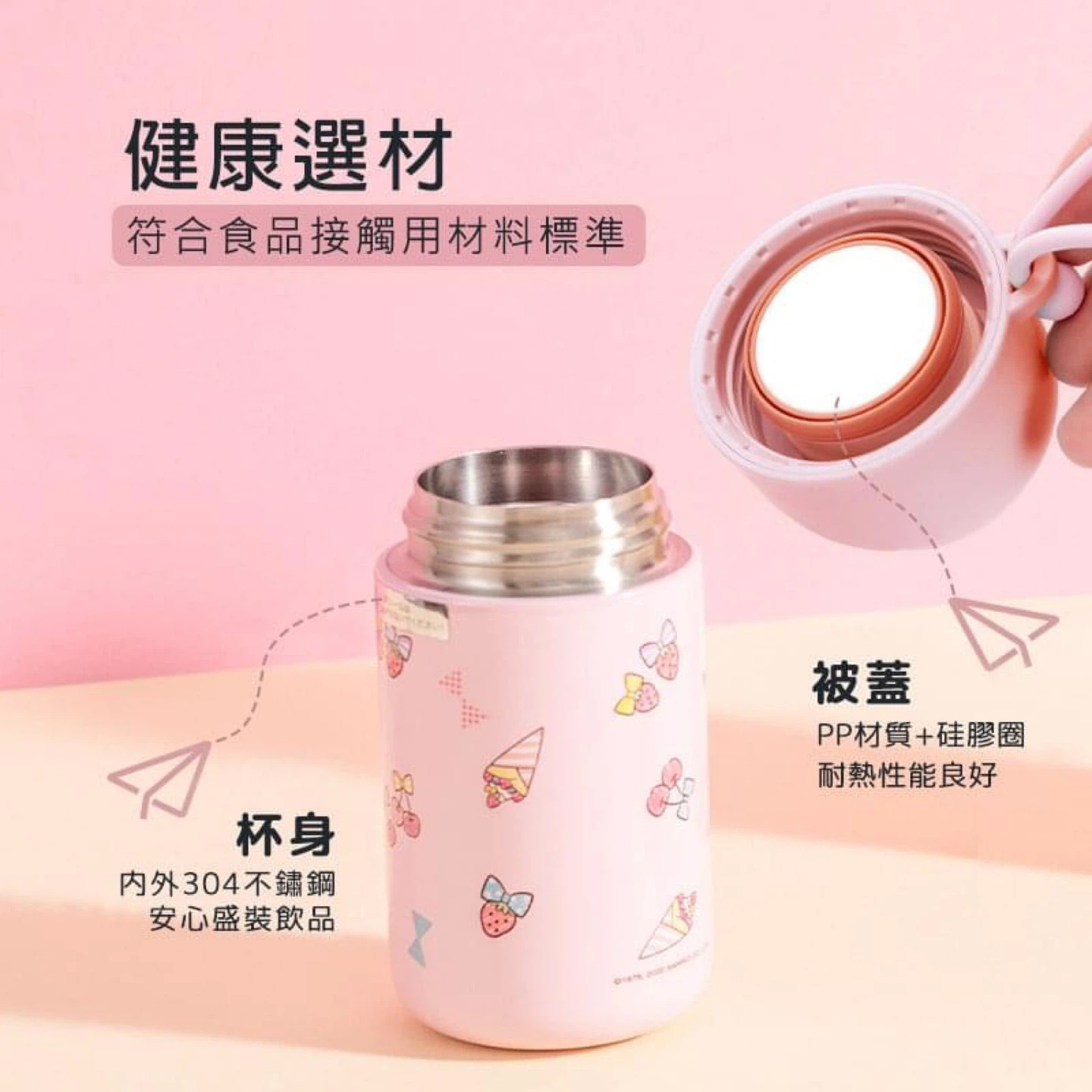 New Hello Kitty or Melody Thermos Kettle - photo 3