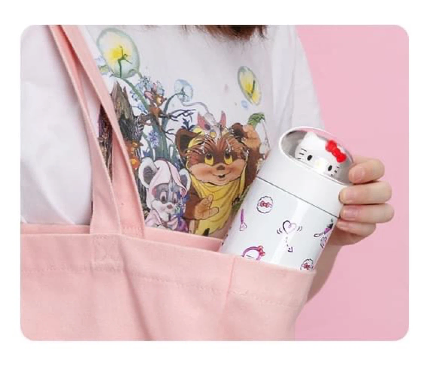 New Hello Kitty or Melody Thermos Kettle - photo 4