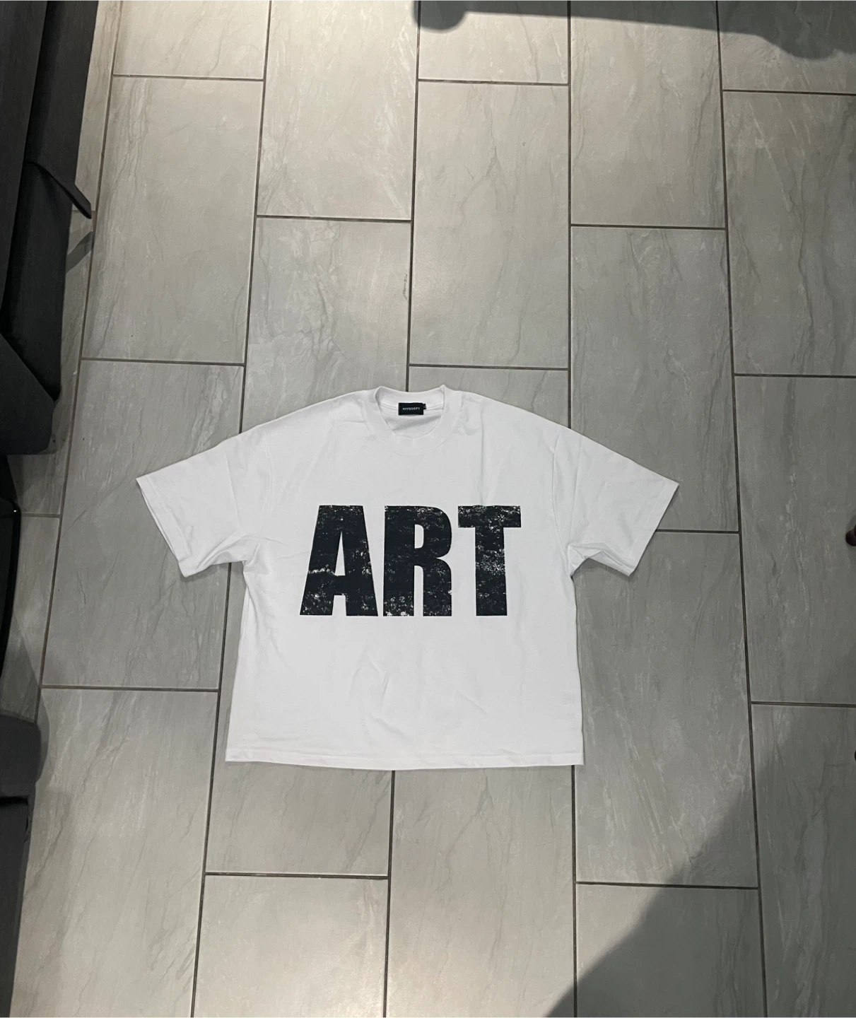White ART Graphic T-Shirt