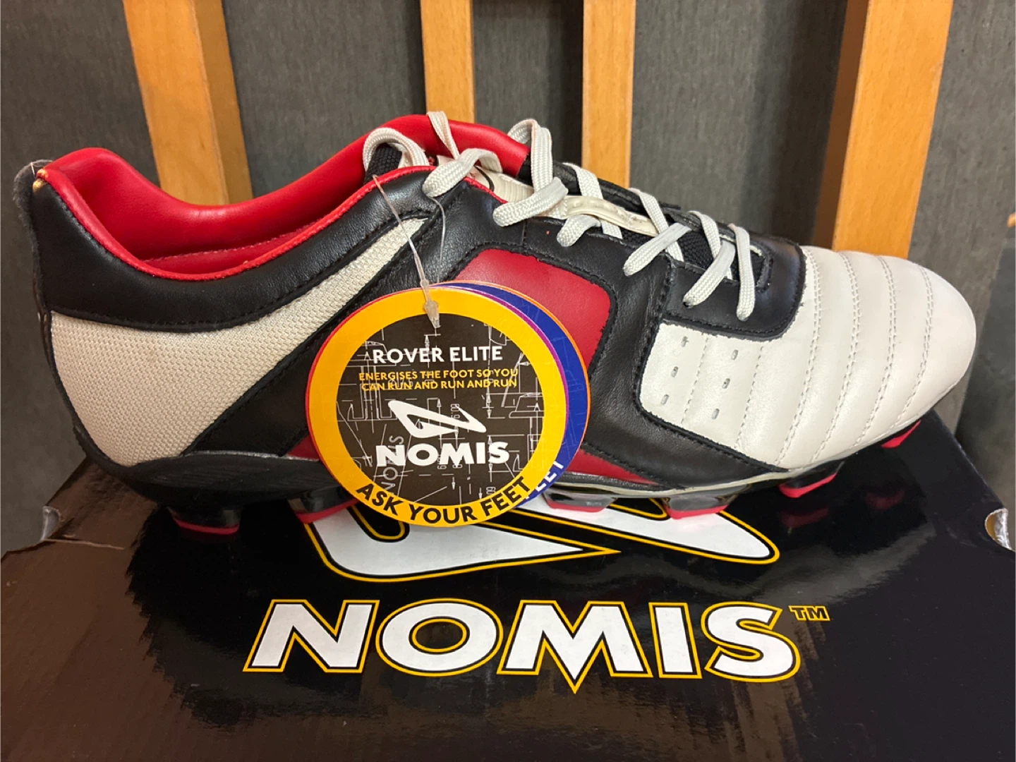 NOMIS Rover Elite FG Size 12 Soccer Cleats - New