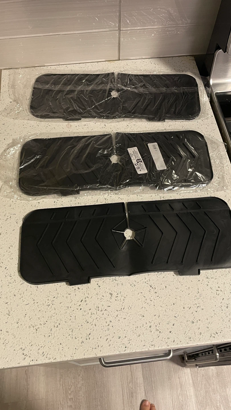 Sink Splash Guard Mat - Black - photo 2