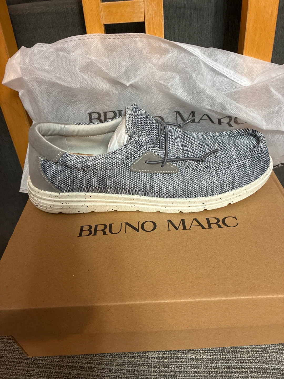 Bruno Marc Men's Loafers, US 10