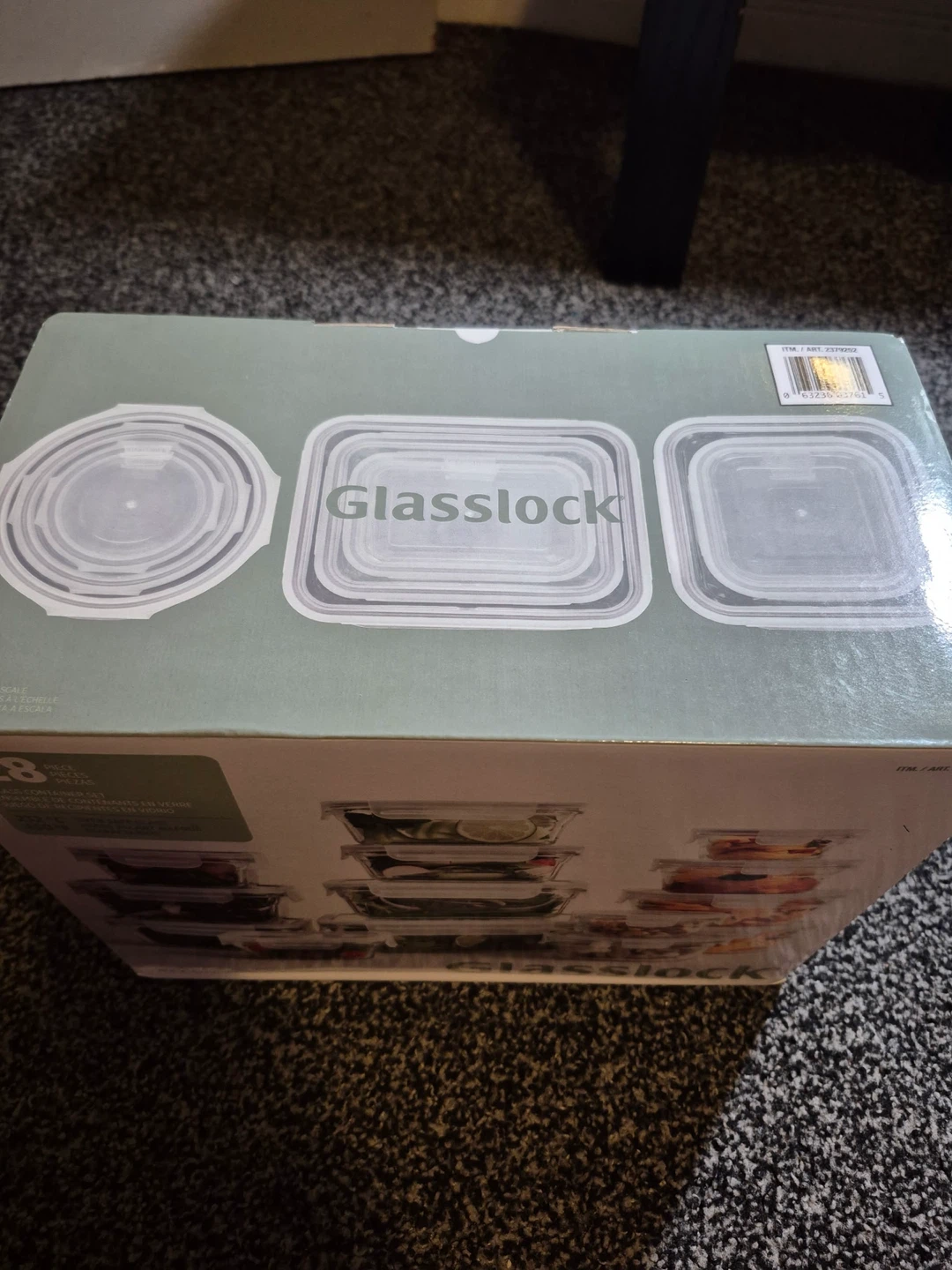 Brand new 28-Piece Glass Container Set - photo 2