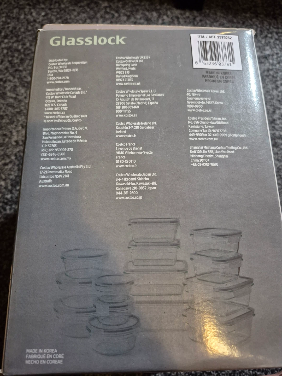 Brand new 28-Piece Glass Container Set - photo 4
