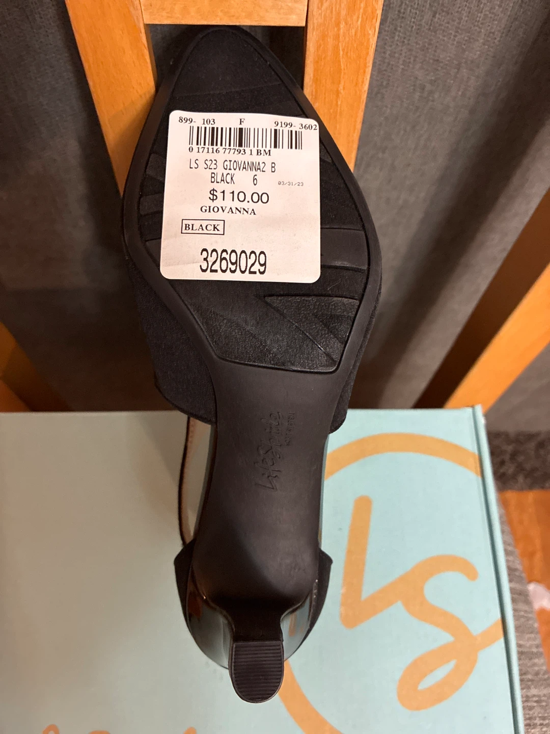 LifeStride Giovanna 2 Black Heels - Size 6M - photo 4