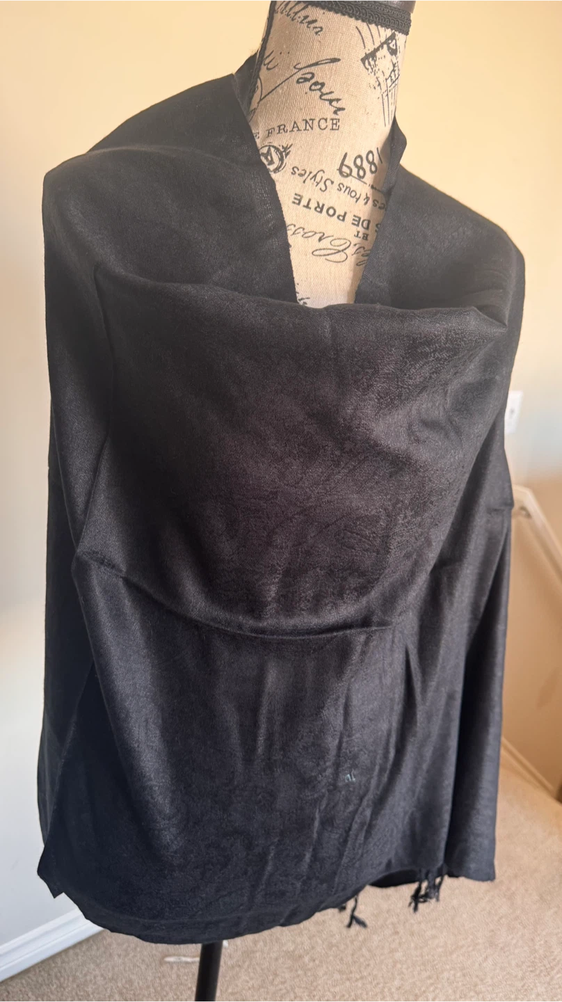 Pashmina Black Shawl