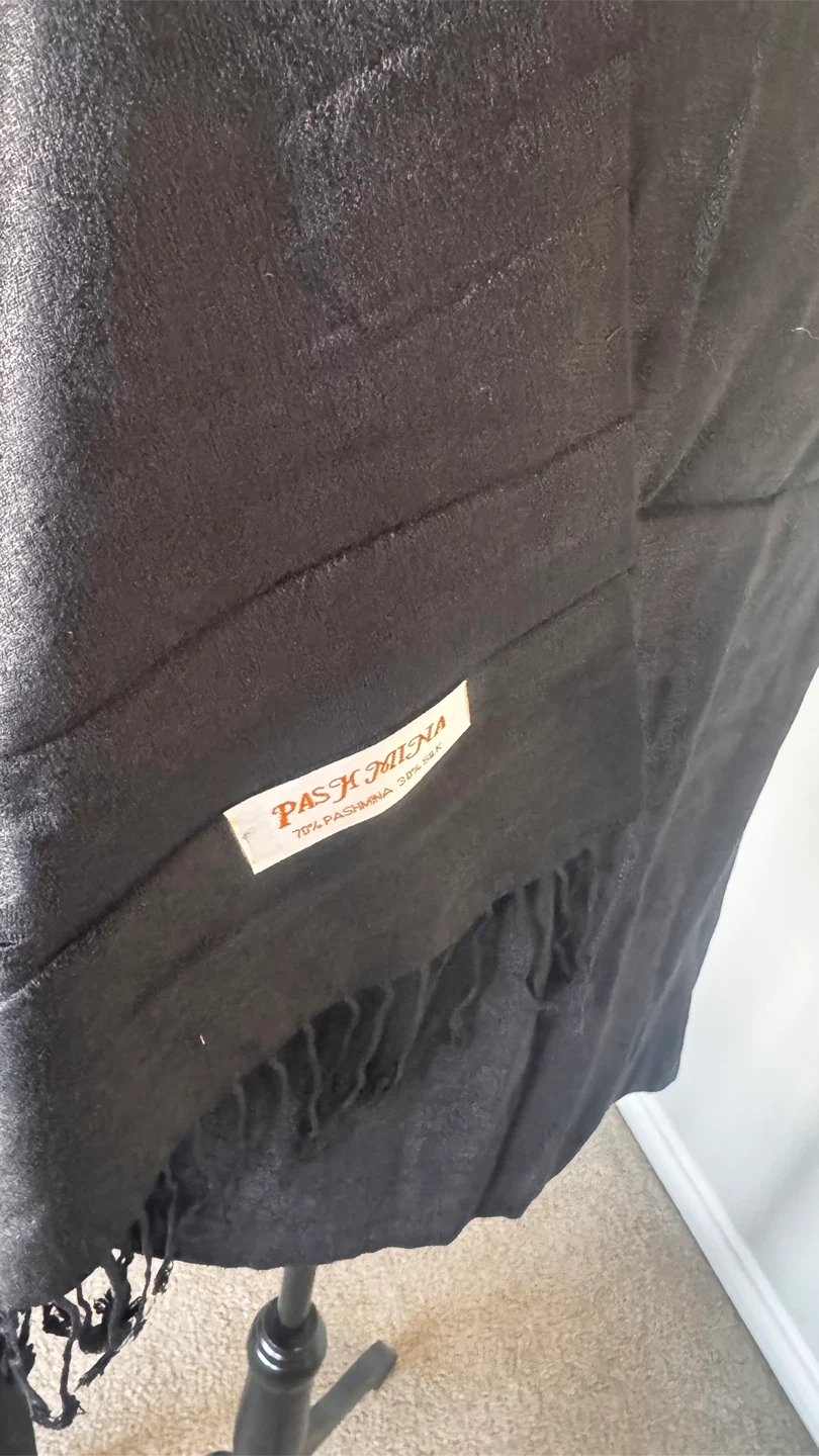 Pashmina Black Shawl - photo 2