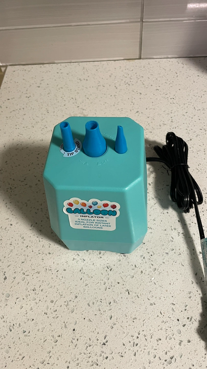 Balloon Inflator with 3 Nozzle Sizes - photo 5