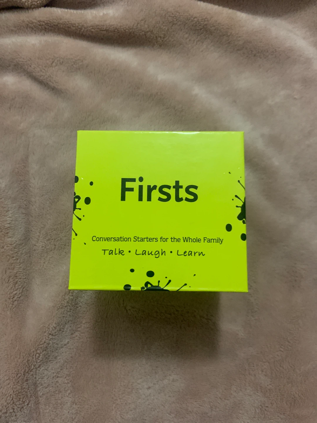 Firsts Conversation Starters for the Whole Family