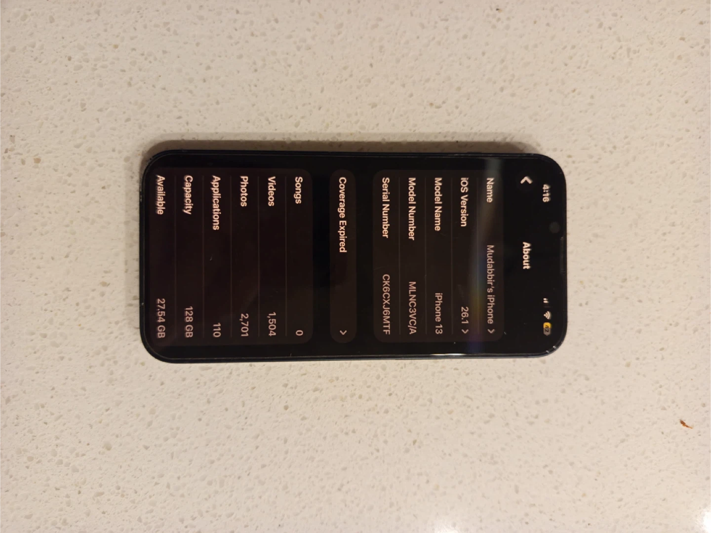 iPhone 13 128GB With case and privacy screen protector - photo 4