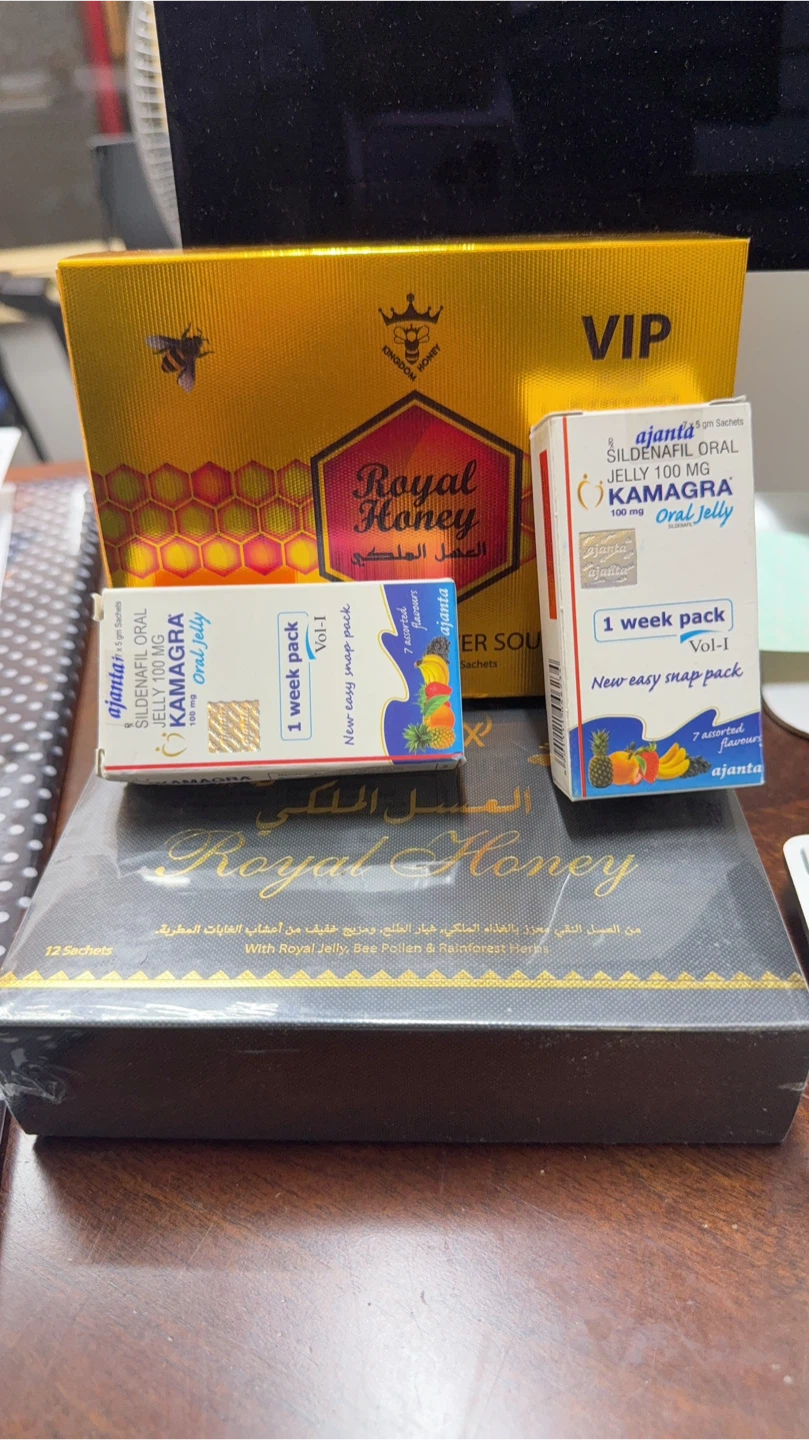 Royal Honey VIP & Kamagra Oral Jelly