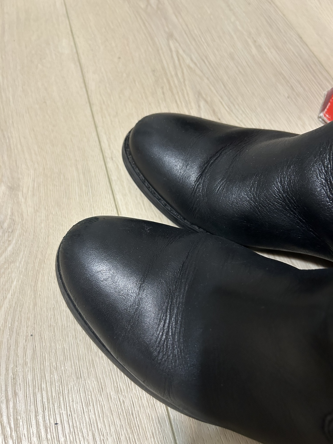 Franco Sarto Black Leather Riding Boots - photo 4