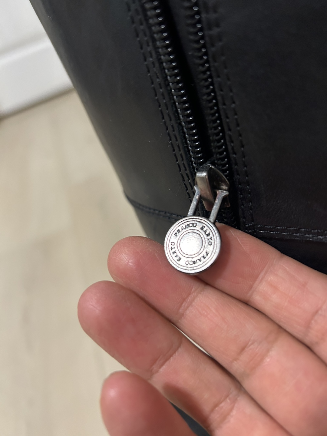 Franco Sarto Black Leather Riding Boots - photo 5