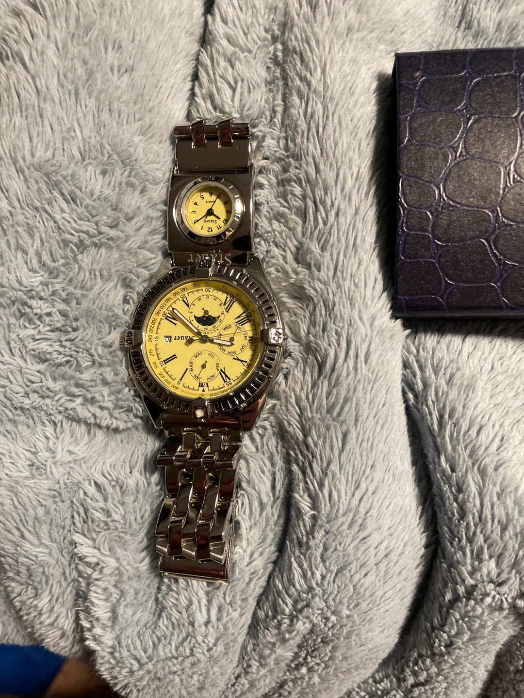 Stauer Moon Phase Wristwatch with Box - photo 2