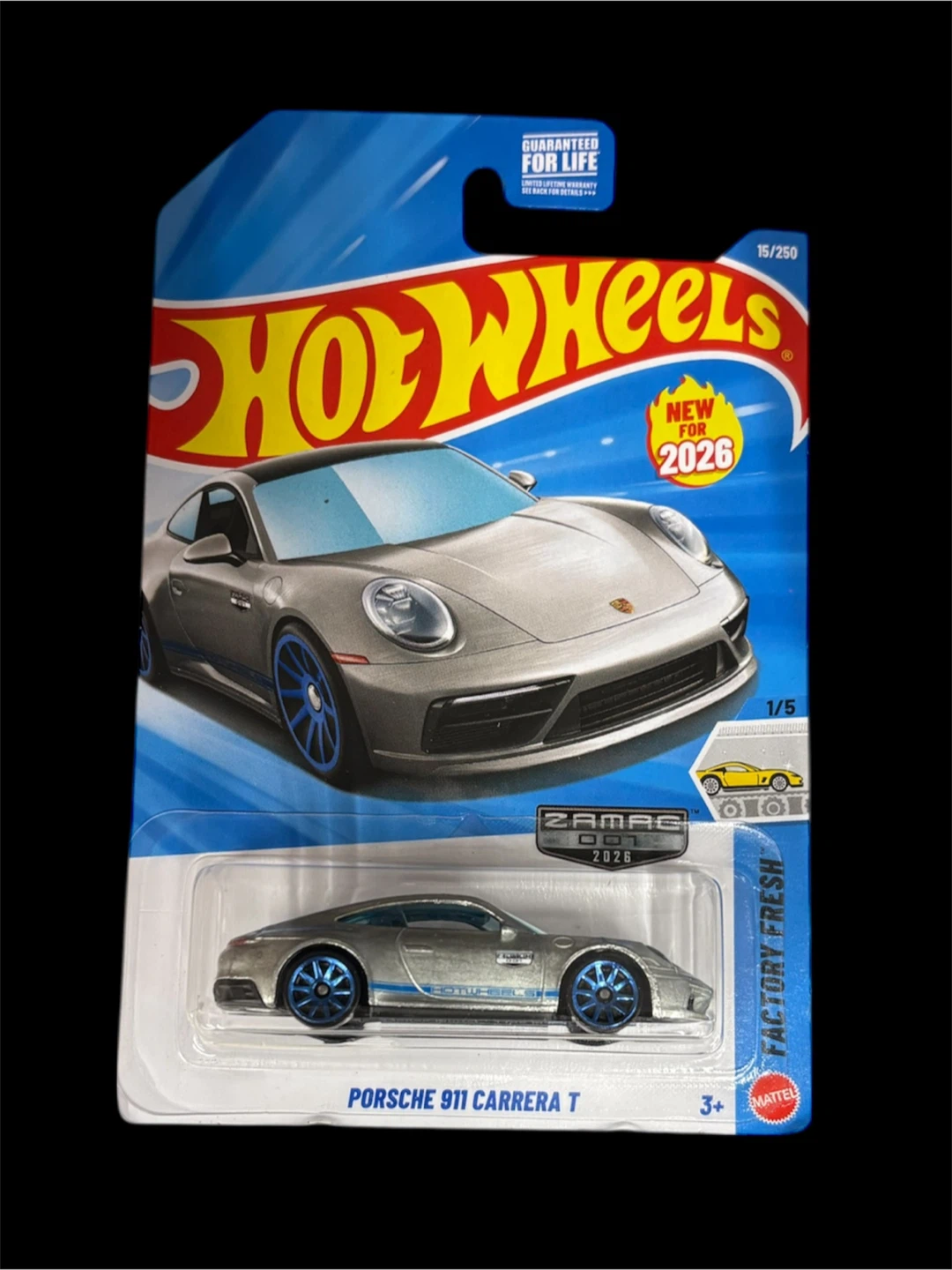 Hot Wheels Porsche 911 Carrera T Zamac