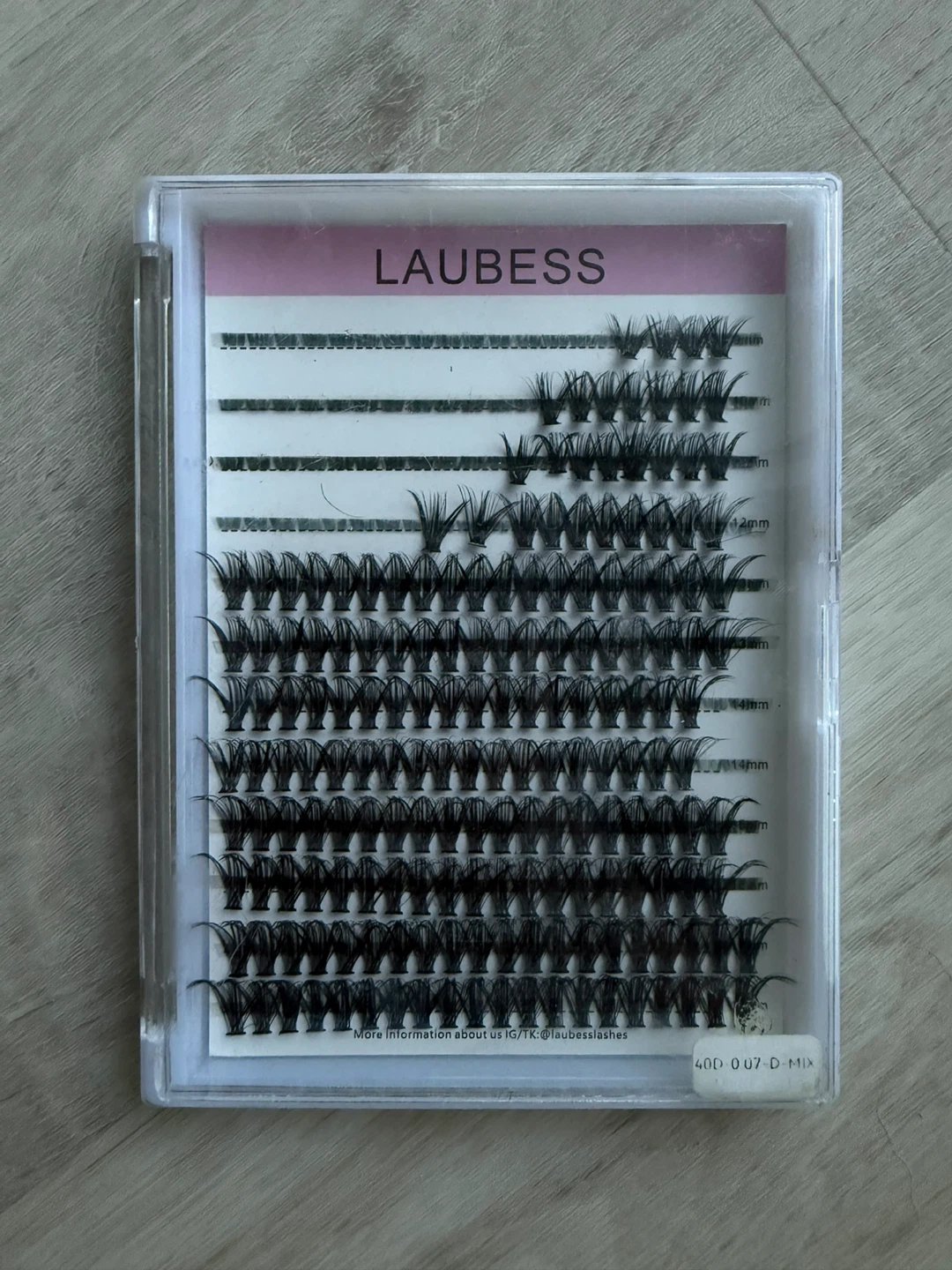 Amazon Individual Cluster Lashes