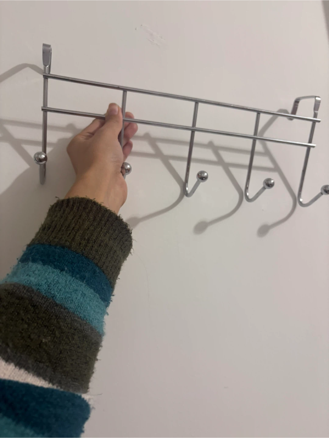 Over-the-Door Rack with 5 Hooks - photo 2