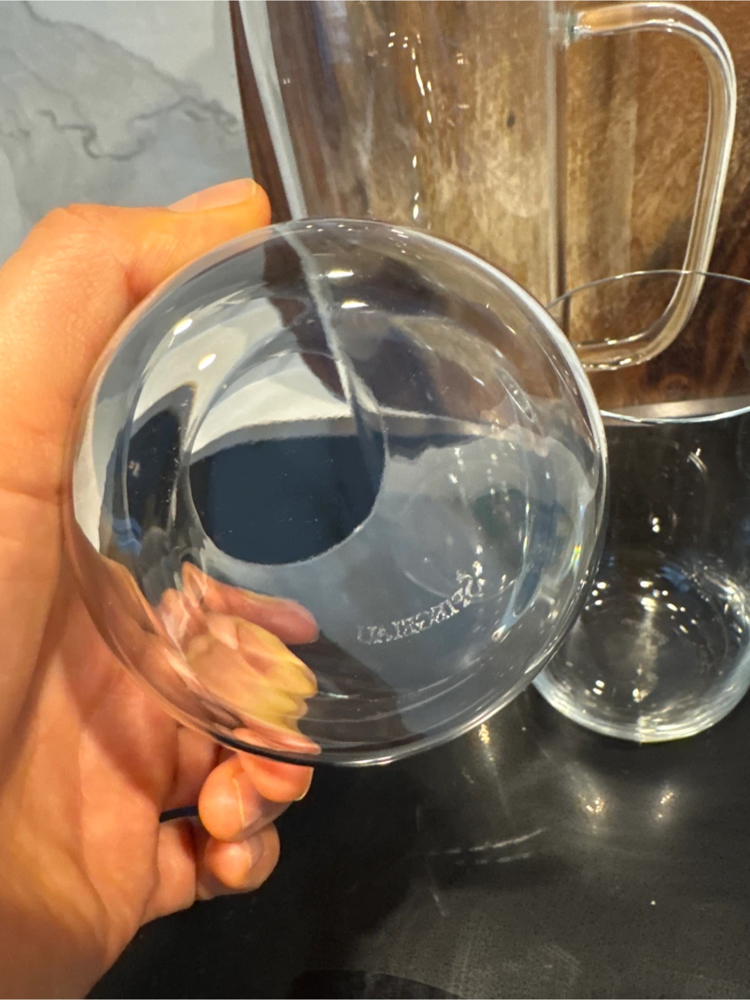 Borosilicate Glass Pitcher & Glasses Set - photo 3