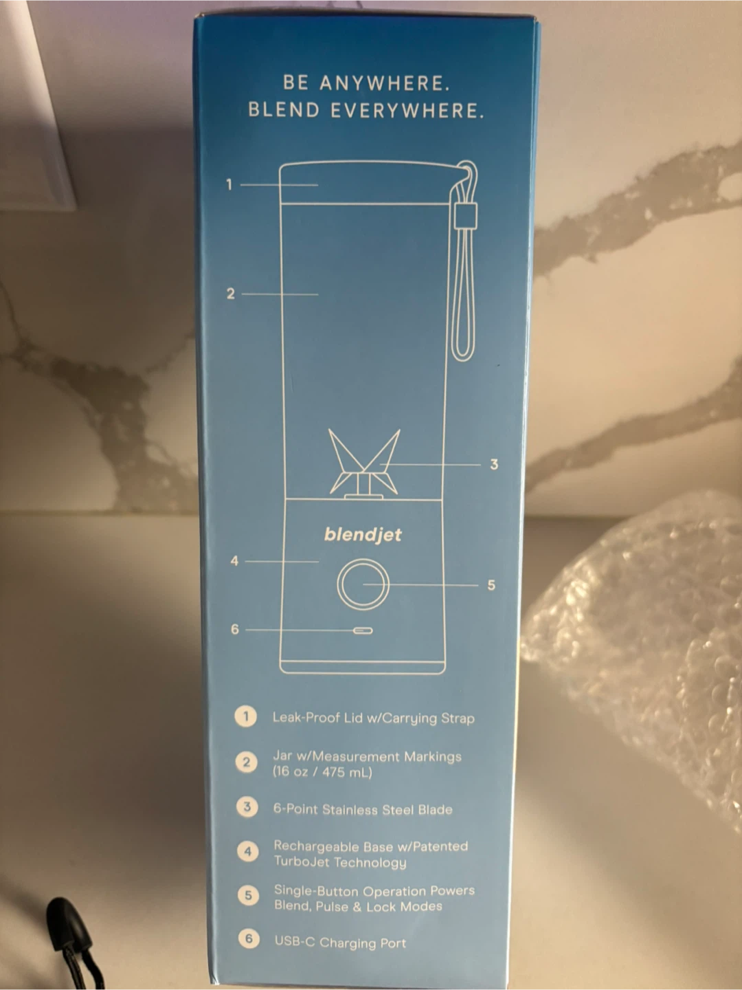 New BlendJet 2 Portable Blender - Blue - photo 5