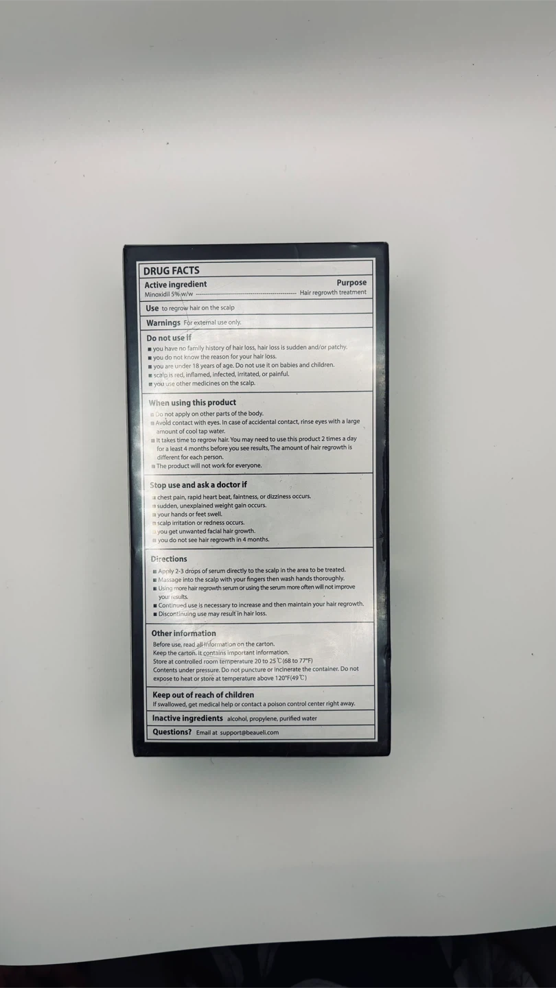 BEAUELI Minoxidil Hair Growth Kit - photo 2