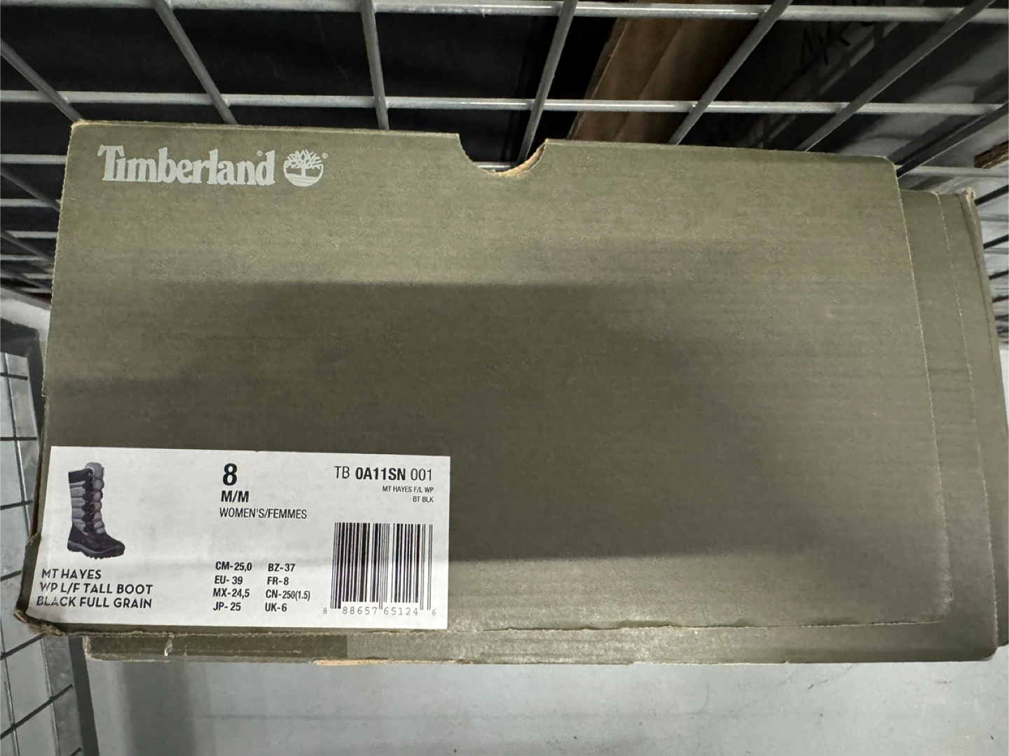 Timberland Mt Hayes Women's Boots Size 8 - photo 5