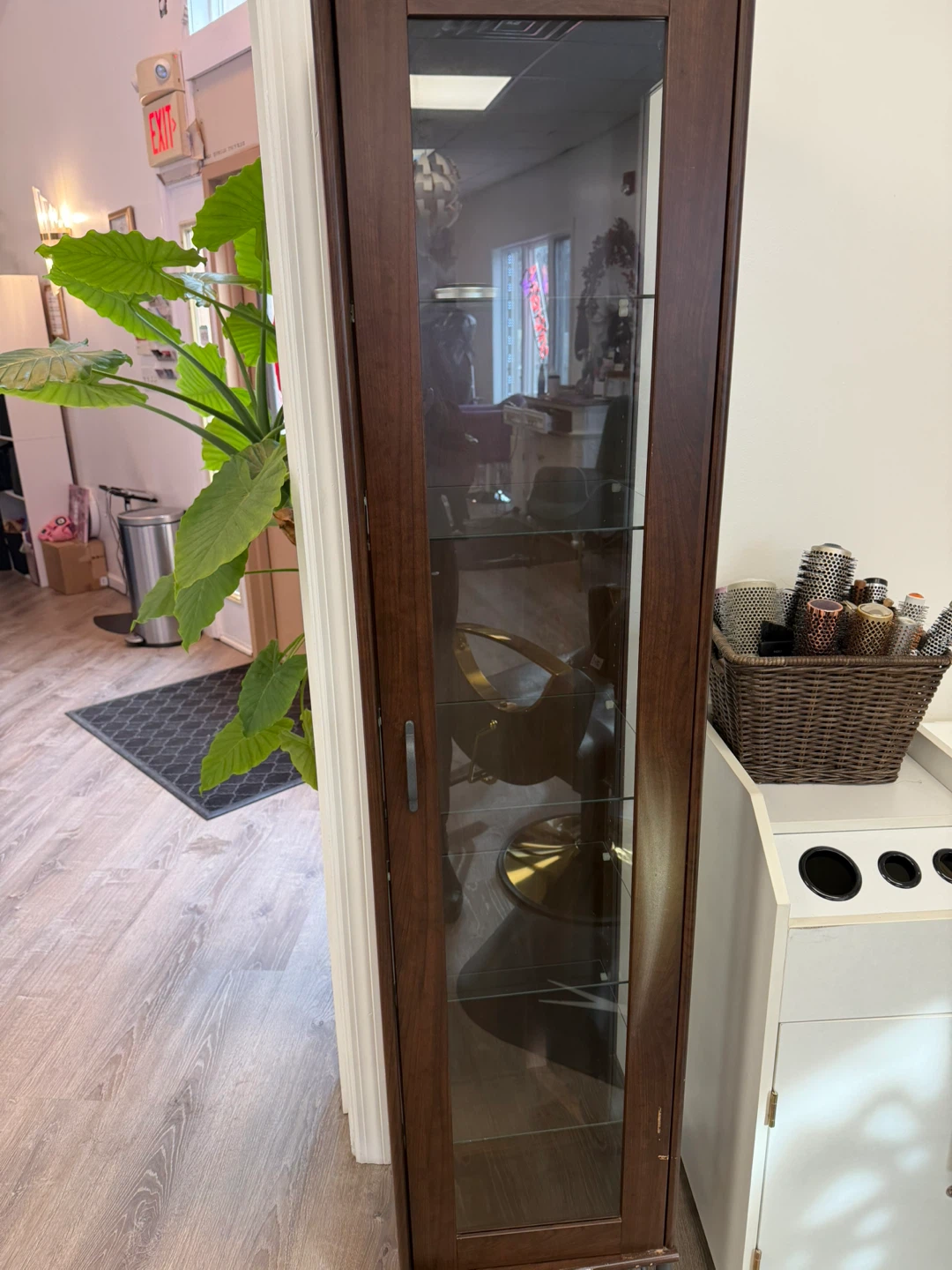 Brown Display Cabinet - Great Condition!
