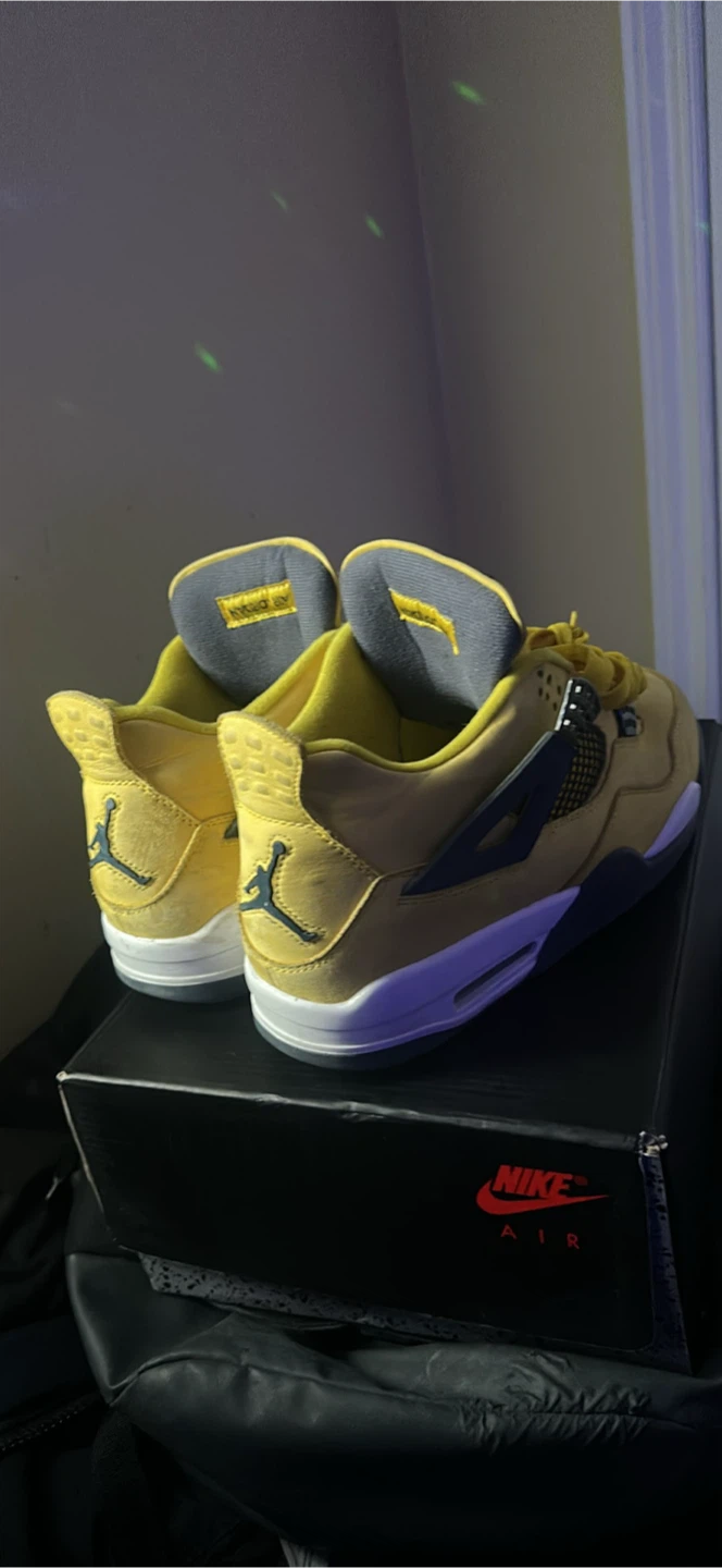 Air Jordan 4 Retro 'Lightning' Yellow - photo 3
